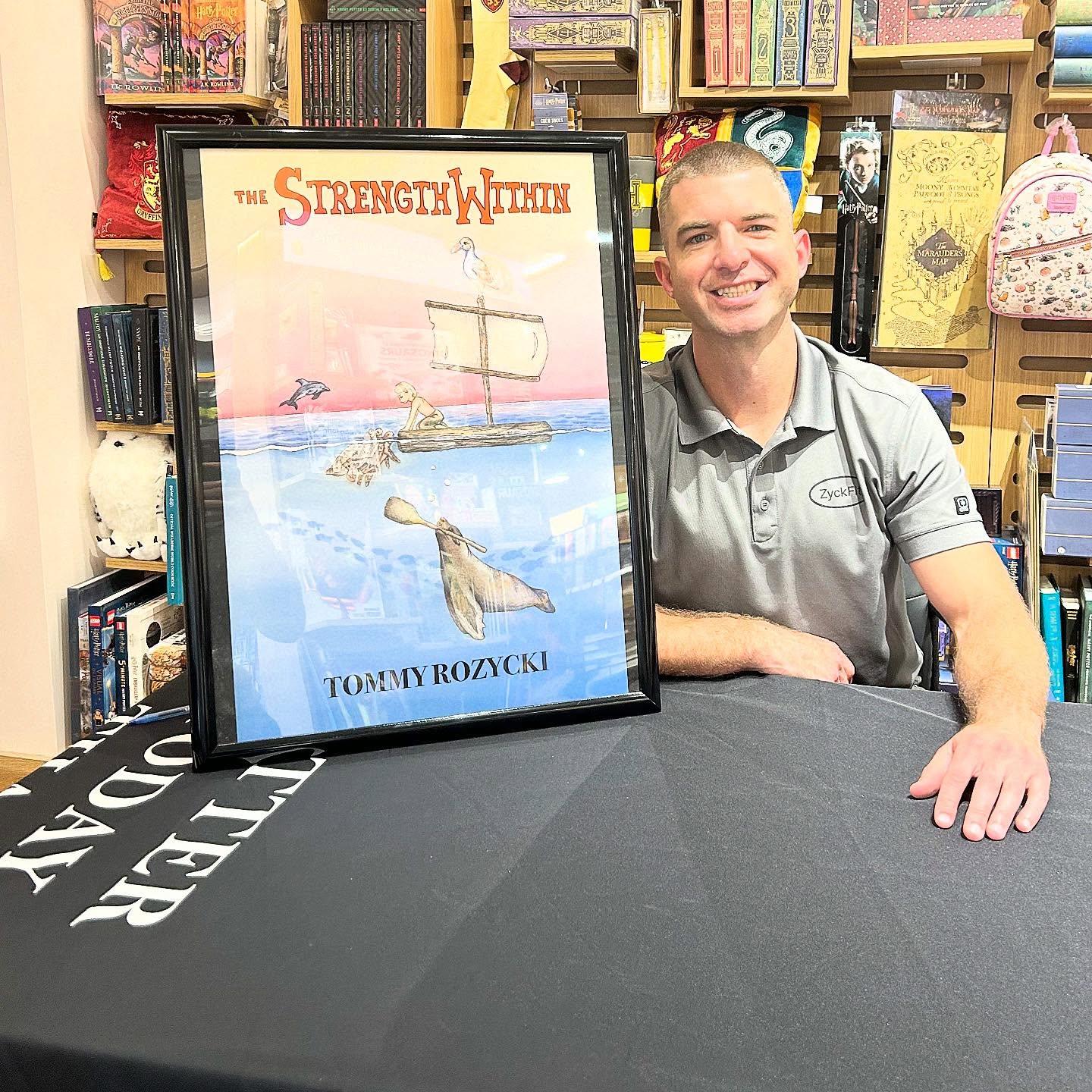 You are officially invited to the “The Strength Within” book release and signing on Saturday January 24th, 2026 at @realfitnessjupiter !! ✍🏼📚📚📚📚📚
If you are unable to attend that day, you can pre-order signed copies NOW which will be shipped out in January!! 📦
At a later date, “The Strength Within” will also be available for purchase on Amazon as well.
I hope to see you in January! Until then, catch up on the prequel, “Survival Of The Fittest” 📖
(Also available at www.zyckfit.com and Amazon!)
#ZyckFit #SelfPublishedAuthor #TommyRozycki #TheStrengthWithin #SurvivalOfTheFittest #KidLit #ChildrensBook #PreOrder