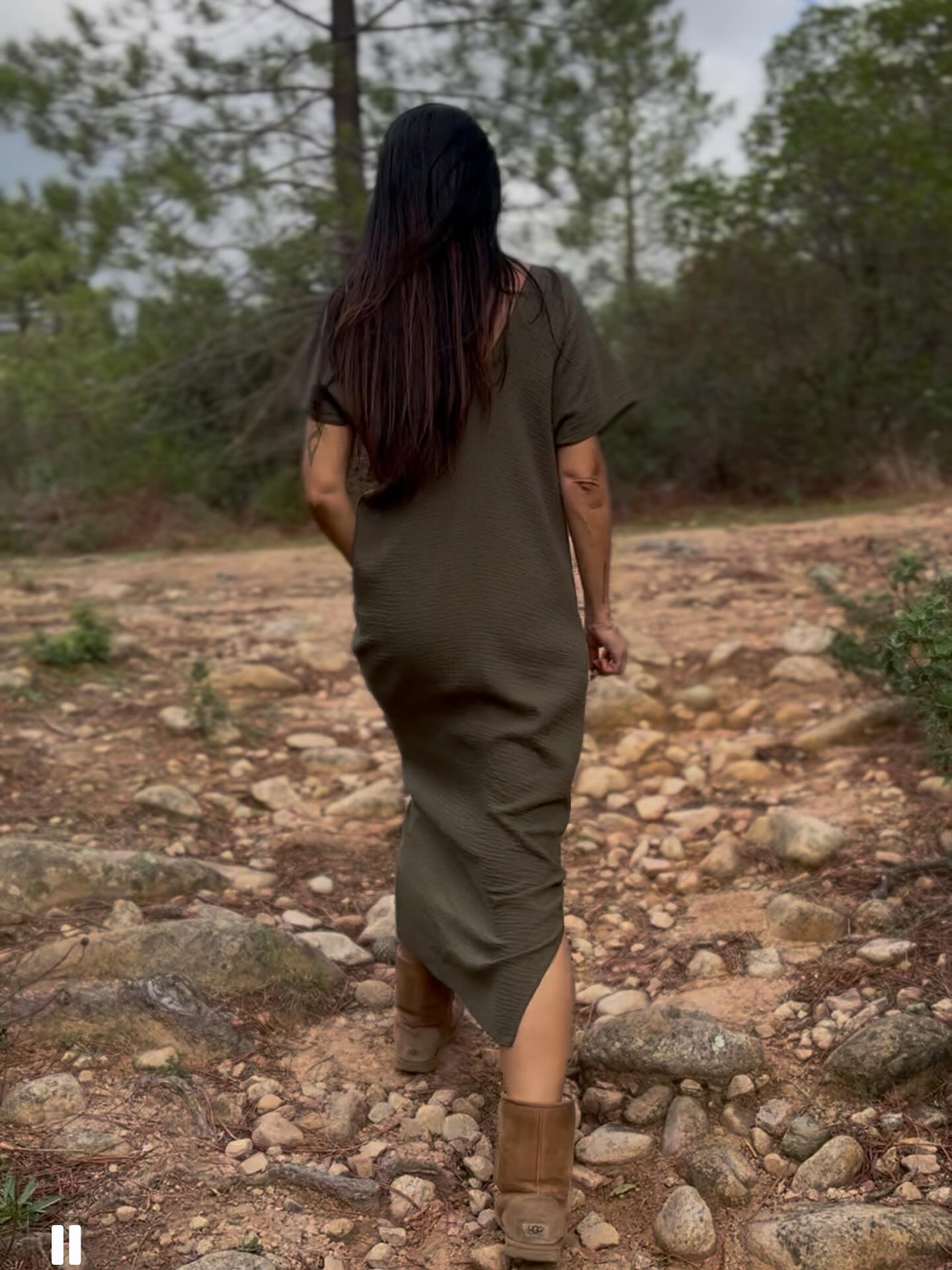 #doublegazedecoton #tissuoekotex #faitmains #modeethique #bohemestyle #nature #corsedusud