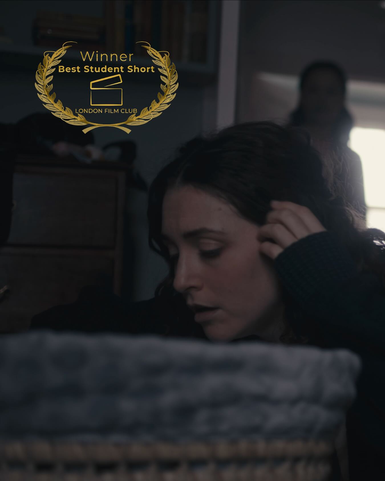 Just incredibleโฆ another win, and our first ever London-based festival!โจ
Thank you so much @londonfilmclubuk! Weโre thoroughly looking forward to yet another in-person screening celebration later this month! ๐๏ธ๐ฟ
๐ Writer - @e_kurtolli
๐ฌ Director - @harvey_albury_films
๐ฉ๐ผโ๐ป Producer - @erinsianthomas
๐ฅ DP - @maddiefilmsthings
๐ฅ 1st AC - @aidanvindfilms
๐จ๐ผโ๐ป Editor - @_elliotto_
๐ผ Head of Sound & Composer - @media_by_callum
๐ง Post-Sound - @d.lloyd.media
๐ญ @georgiemcguigan, Elliott Pugh, @papillonclair & @itsnickyfishwick
.
#matrescence #matrescencefilm #indiefilm #beststudentshort #studentfilm #londonfestival #emergingfilmmakers #awardwinner #londonfilmclub