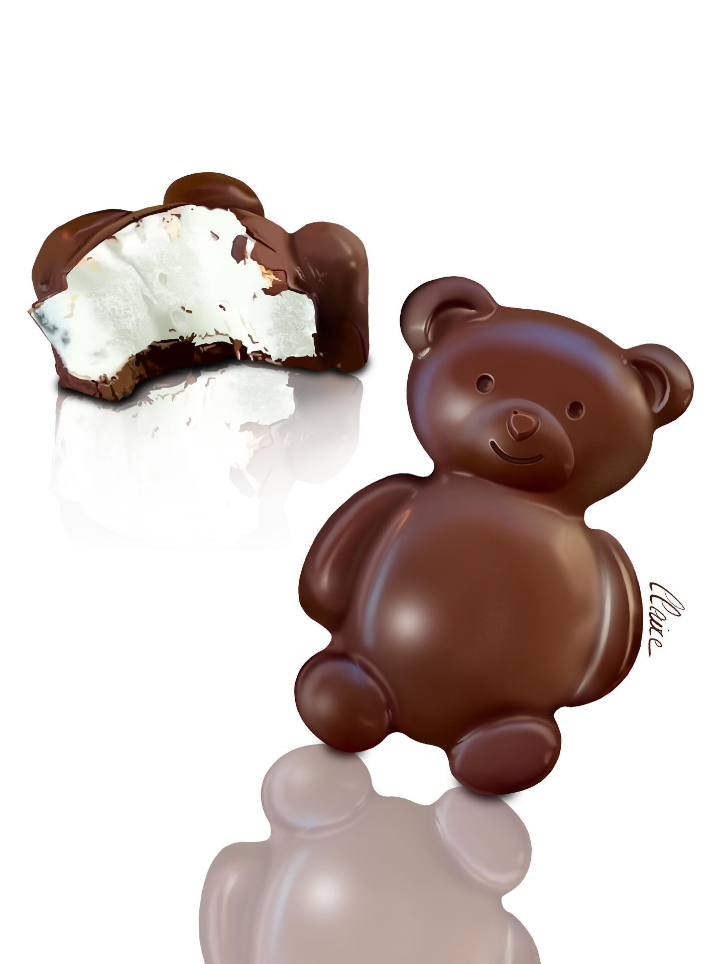 Aujourd’hui je vous emmène en enfance… 🧸✨
(Il faut remonter le chocolat à 31 degrés et non 21)
Illustration et recette de ces oursons en guimauve fait avec amour, une coque chocolat @valrhona craquante, un cœur de guimauve fondant, et toute la douceur d’un goûter réconfortant.
J’ai voulu capturer ce petit moment de magie, à la fois dans la recette et dans mon illustration ✨ un clin d’œil aux souvenirs sucrés qui nous font encore sourire.
Fait défiler pour découvrir toutes les étapes, l’intérieur tout moelleux et l’illustration dessinée avec tout mon amour de pâtissière et d’illustratrice 🤎✨
~
Illustration réalisée sur procreate en 2h30
~
#oursonguimauve #recettemaison #illustrationculinaire #pâtisserie #pastry #recette #recipe