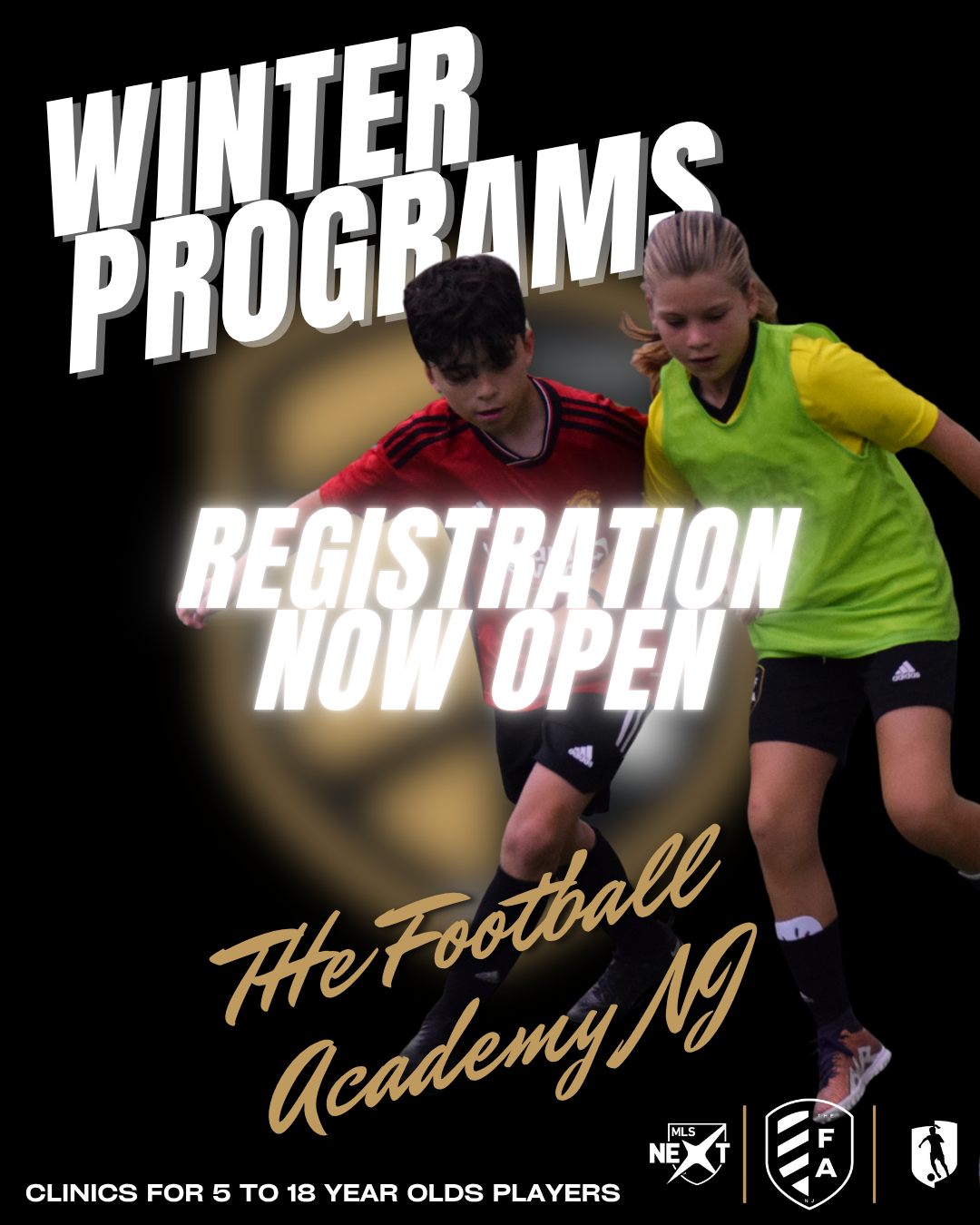 Register now for winter at The FA!
https://www.thefootballacademynj.com/programs