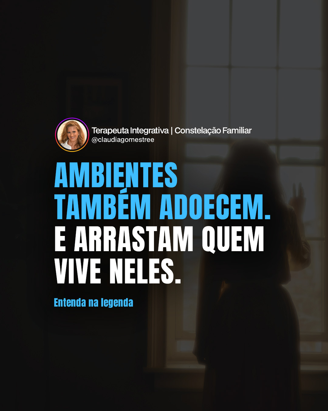 Você já se perguntou se o lugar onde vive está te nutrindo ou te drenando? 🤕
Porque sim… ambientes também registram memórias.
E quando não cuidamos do que é vivido dentro deles, a energia se acumula.
Não é algo que se vê, mas se sente.
E seu corpo percebe, mesmo quando sua mente não entende.
✨ Uma casa pode parecer limpa… Mas ainda carregar no campo:
- Discussões não resolvidas,
- Perdas não processadas,
- Silêncios carregados,
- Histórias que ninguém fala, mas todo mundo sente.
Você já entrou em um lugar e sentiu um peso no peito ou vontade de sair sem motivo?
Já percebeu como muda seu estado ao entrar em certos cômodos?
Não é impressão.
É campo vibracional.
⚠ A energia de um ambiente não está nas paredes.
Está no que foi vivido… e no que segue mal resolvido.
Lugares guardam frequências.
E sim: pessoas absorvem o que não é olhado.
Se há tensão, ela contamina.
Se há exclusão, ela pesa.
Mas se há cura, ela expande.
🌿 Cuidar da energia do ambiente é também cuidar do campo onde sua alma repousa.
Não é só sobre “limpar a casa”,
É sobre limpar a história.
Com consciência. Com verdade. Com amor.
—
💭 Você sente que seu ambiente precisa de mais leveza?
Compartilha aqui comigo: o que você sente no seu espaço?
#CampoEnergetico #EnergiaDaCasa #AmbientesQueCuram #ConsciênciaSistêmica #ClaudiaGomes #CasaComHistória #ConstelacaoFamiliar #EspaçoQueSente