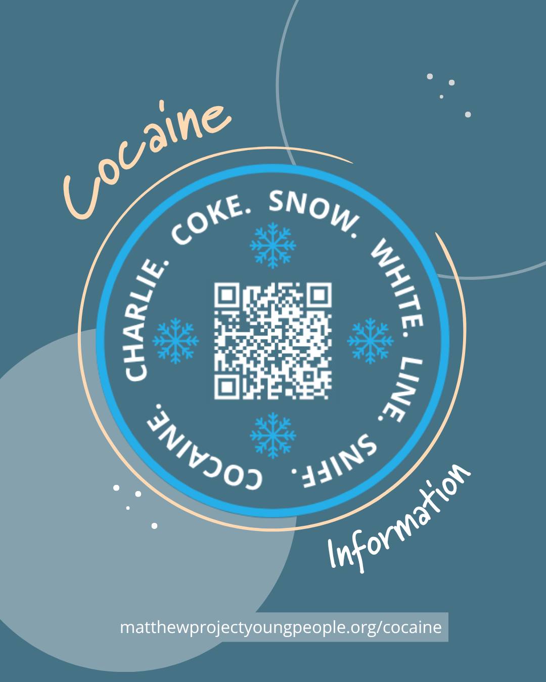 Our cocaine information page is now live! This page talks about the risks, how to stay safe, and real stories from young people who’ve been there.
Built with input from young people, this resource is there to help you make informed choices.
Link in our BIO to view the webpage.