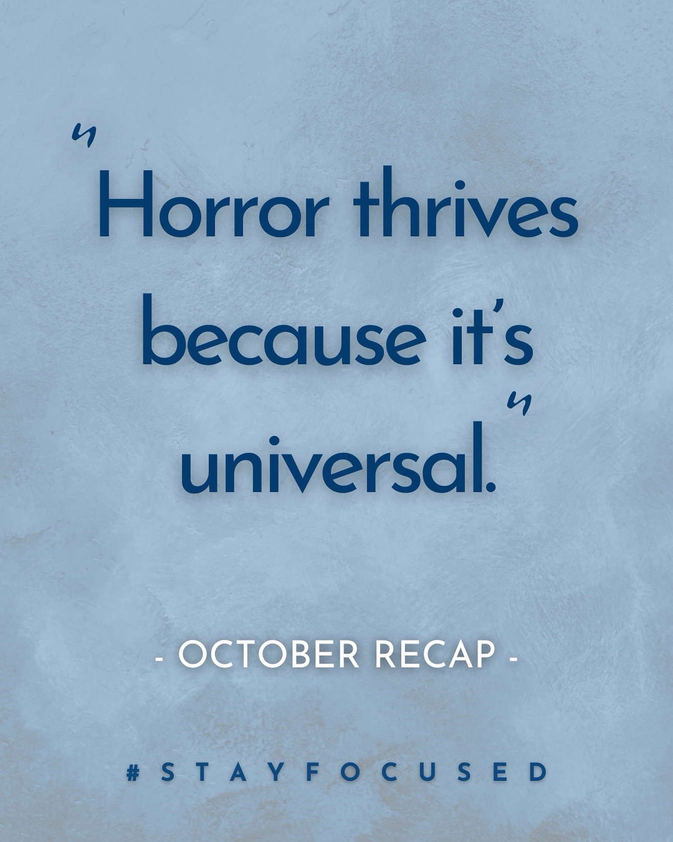 Every decade, Hollywooåd tries to reinvent itself, but horror never really needs to. It’s the undying genre — literally.
➡️ Read the full blog entry. Link in bio.
#stayfocused #thefocusedactor #whatsyourfavoritescarymovie #happyhalloween #actorlife