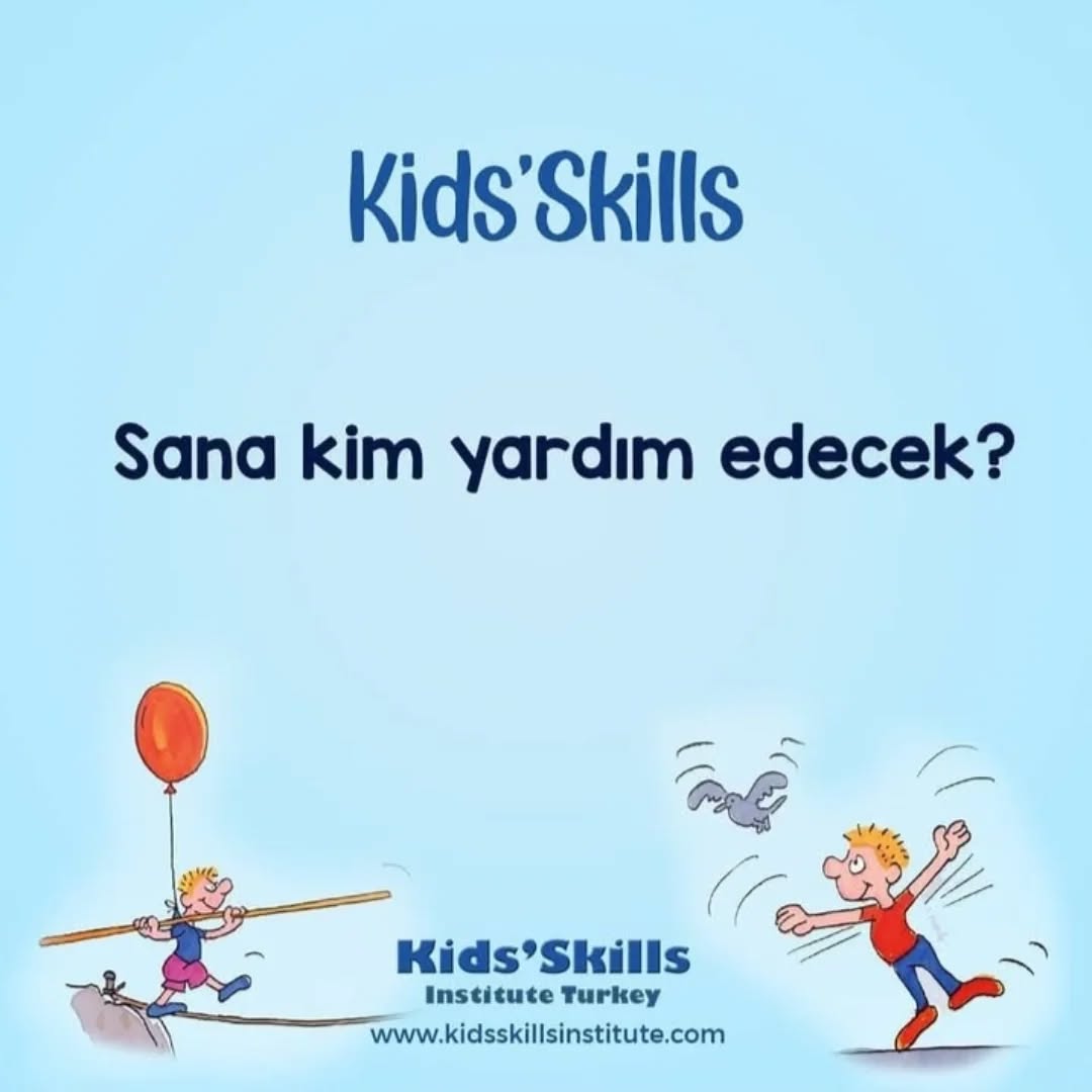 Sana kim yardım edecek? 🤝✨
Kids’Skills sürecinin en güçlü adımlarından biri, çocuğun bir destek ağı oluşturmasıdır.
Çünkü hiçbir çocuk yalnız öğrenmez; destek gördüğünde daha cesur, daha kararlı ve daha başarılı olur.
Bu nedenle çocuğa şu soru sorulur:
👉 “Bu beceriyi öğrenirken sana kim yardım edecek?”
💙 Anne-baba
💙 Öğretmen
💙 Kardeş
💙 Akraba
💙 Arkadaş
💙 Uzman
Her biri çocuğun destekçisi olabilir.
Destekçiler sadece yanında duran kişiler değildir;
✅ Çocuğa inanan,
✅ Teşvik eden,
✅ Hatırlatan,
✅ Onunla gurur duyan kişilerdir.
Kids’Skills yaklaşımında destekçilerin gücü şudur:
Çocuk ihtiyacı olduğunda arkasında gerçek bir ekip olduğunu hisseder.
Bu da kendine olan inancını ve öğrenme motivasyonunu katlayarak artırır. 🚀