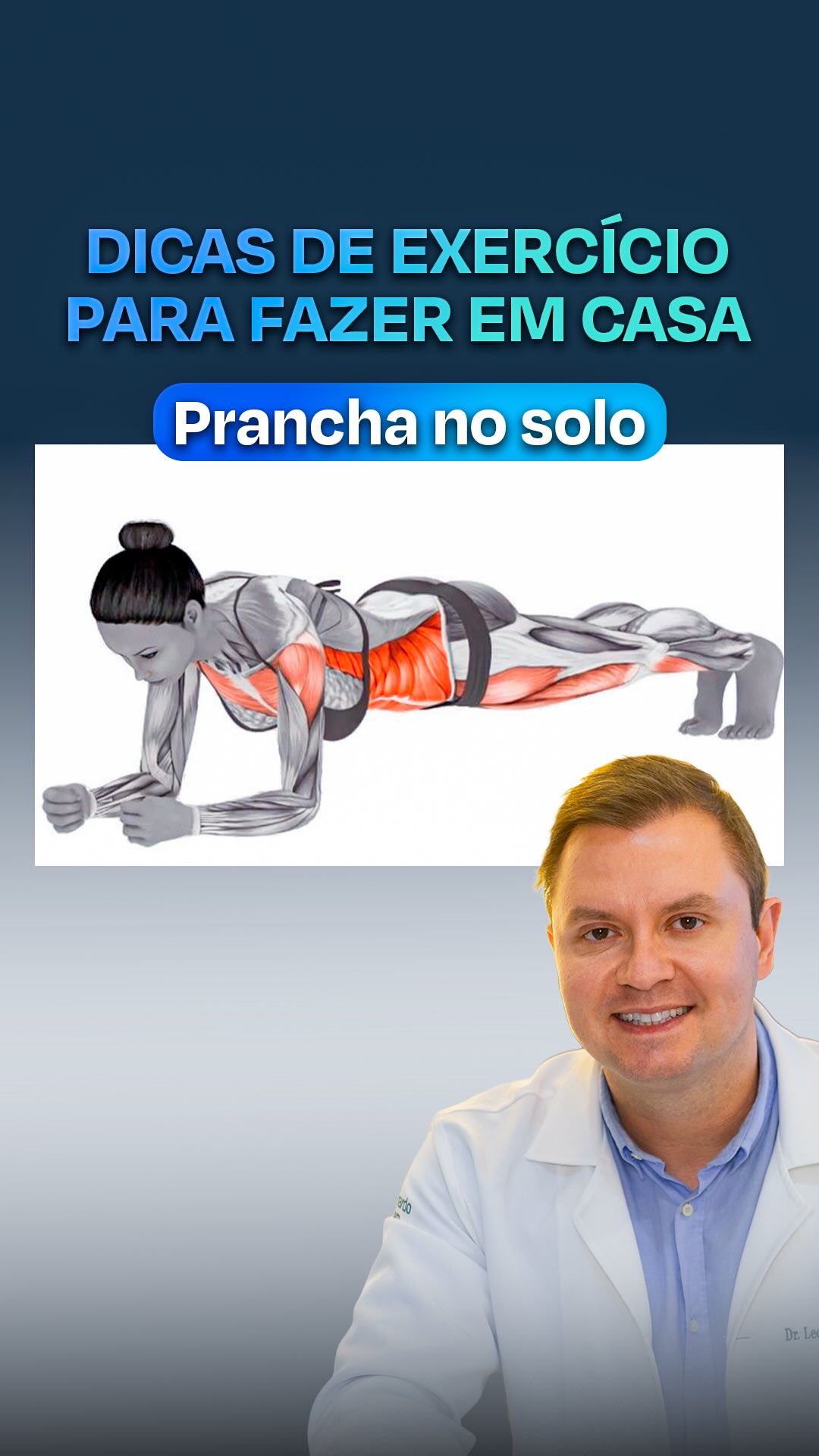 Aprenda como fazer a prancha no solo, um exercício muito simples e fácil de executar e que é excelente para o reforço do nosso Core, principalmente do músculo transverso abdominal.
#ortopedia #coluna #dor #medicina #colunavertebral #cirurgiadacoluna #endoscopiadecoluna #cirurgiaminimamenteinvasiva #sociedadebrasileiradecoluna #santacruzdosul #reabilitacao