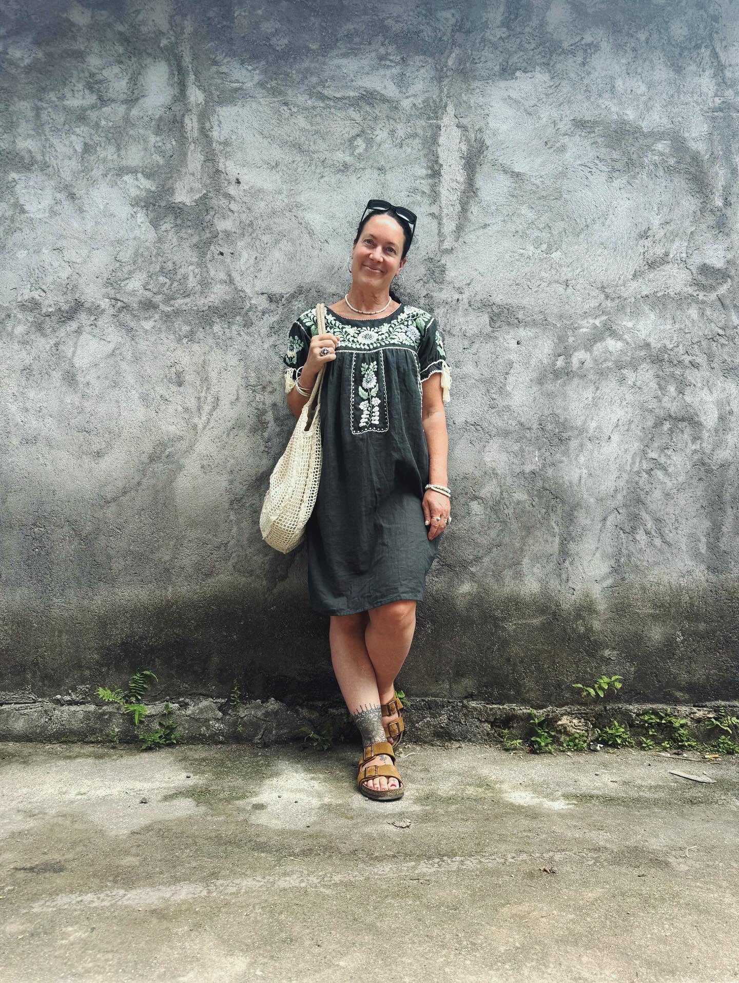 Our new mini version of LEELA in LABRADORITE is dropping next Tuesday 11/11, 9am AEDT…. A perfect addition to your Summer wardrobe. Soft breathable cotton with hand embroidered folk florals 🩵
.
.
.
.
.
.
.
.
.
.
#folkvibes #folkfashion #handembroidery #folkembroidery #fashion #slowfashion #slowfashionbrand #ethicalfashion #ootd #whatiwore #style #streetstyle #melbournefaahion #traveldress #summervibes #peasantblouse #fleetwoodcollection