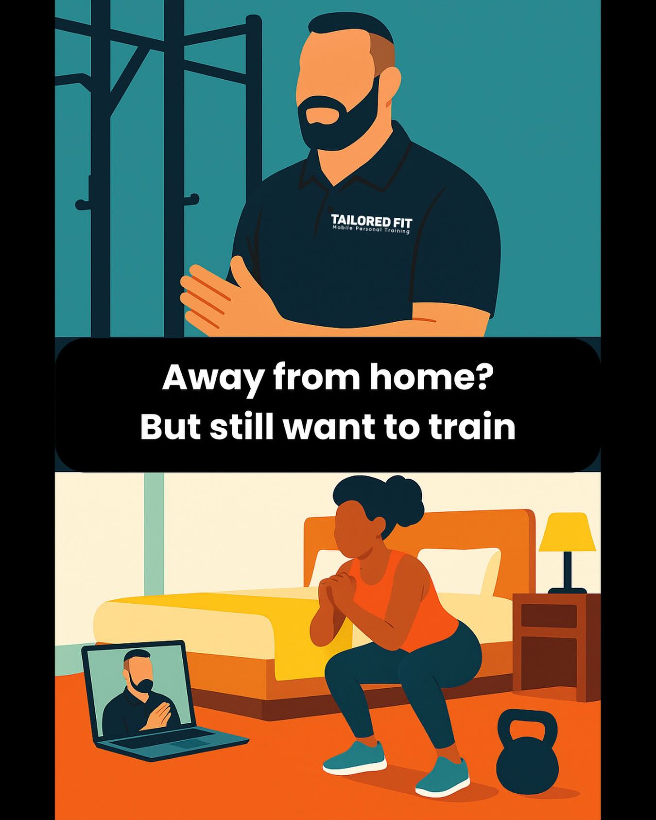 Life isn’t always a structured routine.
We take holidays, work away, visit family, and sometimes we’re just not at home.
But that doesn’t mean your training has to pause or that all the hard work we’ve put in should take a back seat.
It’s the small habits and consistent routines that keep you moving forward and in a positive headspace.
That’s why, even when you’re away, I offer hybrid training:
so you can continue your progress wherever you are.
Hotel room?
Spare room?
On the road?
We can still bring structure, accomplishment, and a sense of “I’ve done something for me today.”
My goal is always the same
to help you feel and move your best, wherever you are.
#telfordpt #shropshirept #health #mentalhealth #exercise #mobility #healthyeating