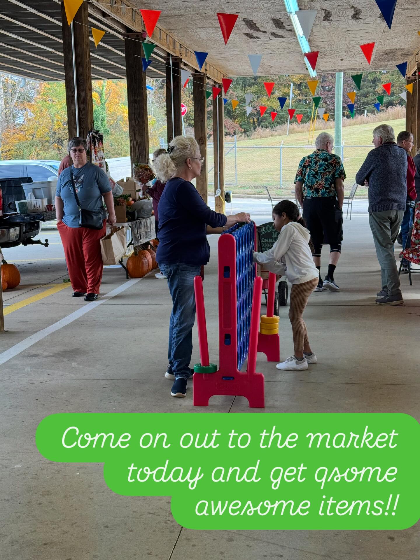 Come on out and check out all the goodies and unique items available at the market today! We’re open 10am-2pm today!’