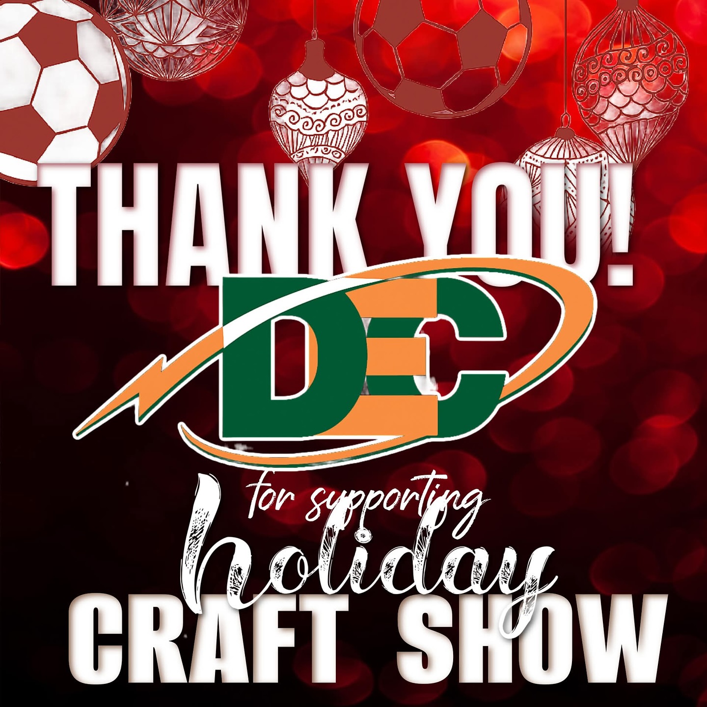 A heartfelt THANK YOU to **Dunn Energy Cooperative** @dunnenergy for supporting our **Holiday Craft & Vendor Show!** 💡🎁
Because of your generous donation, we’re able to provide **volunteer t-shirts** for everyone helping make this event a success. Your commitment to our community helps bring people together and keeps the spirit of teamwork shining bright!
We truly appreciate your partnership and continued support — you’re helping us make a difference, one event at a time. ❤️💛
#MHSSoccer #HolidayCraftShow #CommunitySupport #ThankYou #DunnEnergyCooperative #MustangPride