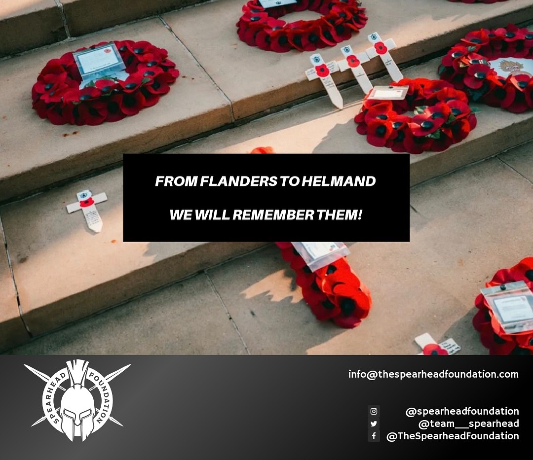 Today, many of us from The Spearhead Foundation will gather in #Manchester where we will raise a glass or two, tip our heads to the cenotaph & bellow out the national anthem. We will share a moment with one another, with our city & our people as we remember our friends who sacrificed themselves for us.
We Will Remember Them!
#remembrancesunday #wewillrememberthem