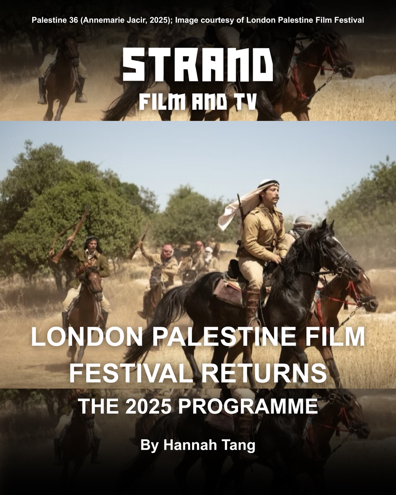 🇵🇸 Established in the late 1990s, London Palestine Film Festival has been a celebration of Palestinian art and culture for decades.
Showcasing tales of nostalgia, love, grief, and loss, this two-week festival in the heart of London champions vital and emotional stories that Palestinian artists and directors seek to tell.
Read our programme round-up at the 🔗 in bio