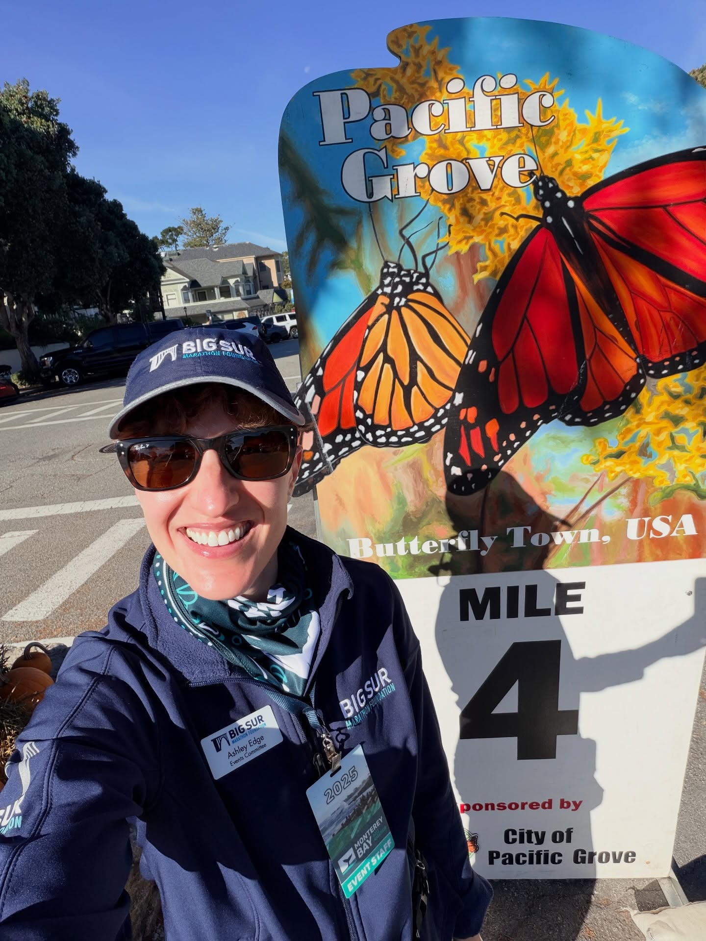 I LOVED being a part of the 20th annual Monterey Bay Half Marathon this past Sunday. It’s my third year serving as an Events Committee Member on the Big Sur Marathon Foundation. My role for the half is to manage volunteers and ensure a safe, secure course around downtown Pacific Grove.
I always forget to take photos on race morning, but it's thrilling to be so present in the moment – setting up in the dark, watching the sunrise, ensuring that our volunteers are happy and in place, feeling the energy of buzzing anticipation, and then the thrill of watching thousands of runners appear seemingly out of nowhere and all at once.
As a former runner, I know how powerfully healing and joyful running is. How every runner tirelessly trained for weeks, working through doubts and pains, with the reminder of how fortunate they are to have a body that allows them to be active. It's a beautiful thing to see thousands of people show up for themselves on race morning. I'm honored to play a tiny part every year to support each and every one them.
@teambsmf