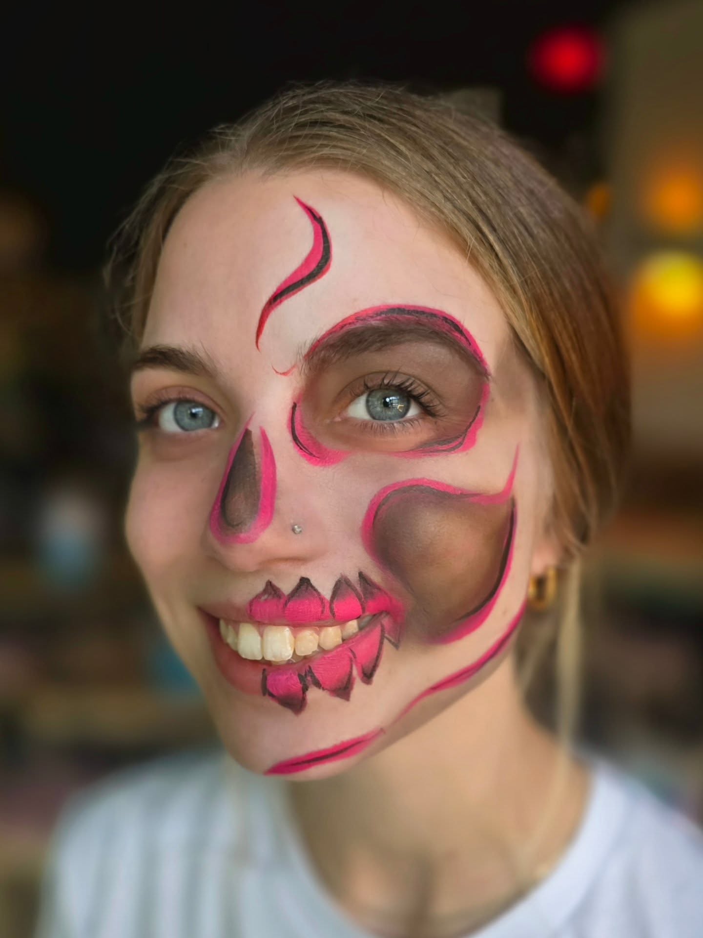 We had a blast painting Day of the Dead designs at @dos.santos.nashville — and then some Nashville SC fans stopped by for team spirit looks on their way to the game! ⚽💀 Little did they know, we were already there too — just at a different booth! 💛💙
#NashvilleSC #DayOfTheDead #FacePaintingFun #NashvilleEvents #NashvilleArtist #DosSantosNashville #DixieLandFacePainting #NashvilleFamilyFun #NashvilleThingsToDo