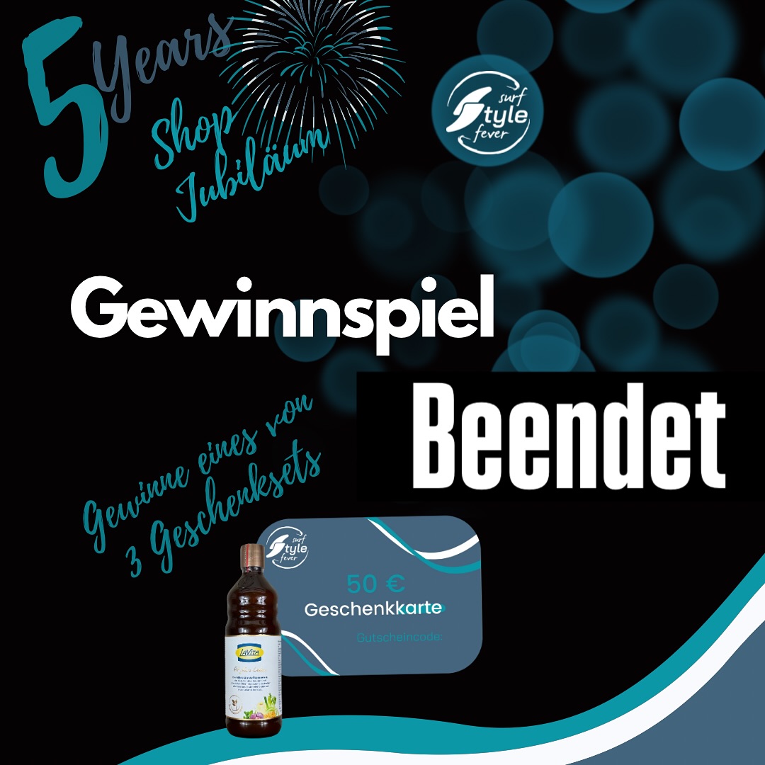 🎉 Gewinnspiel beendet! 🎉
Das Gewinnspiel ist vorbei und die drei glücklichen Gewinner wurden bereits per DM benachrichtigt 🥳
Jede*r von ihnen darf sich über eine Flasche Mikronährstoff-Konzentrat von @lavita und einen 50 € Gutschein für meinen Onlineshop freuen – herzlichen Glückwunsch! 🙌🌿❄️
Ein riesiges Dankeschön an @lavita fürs Bereitstellen der tollen Produkte 💚
⸻
Für alle, die diesmal leider kein Glück hatten:
Ich hab mich entschieden, die 5 % Aktion nochmal um 5 Tage zu verlängern! 🔥
Einfach den Code :Surfstylefever5Years
im Shop eingeben und sparen 🛍️
#gewinnspiel #balanceboard #surfstylefever #lavita #stayhealthy #nachhaltigfit #balanceyourlife