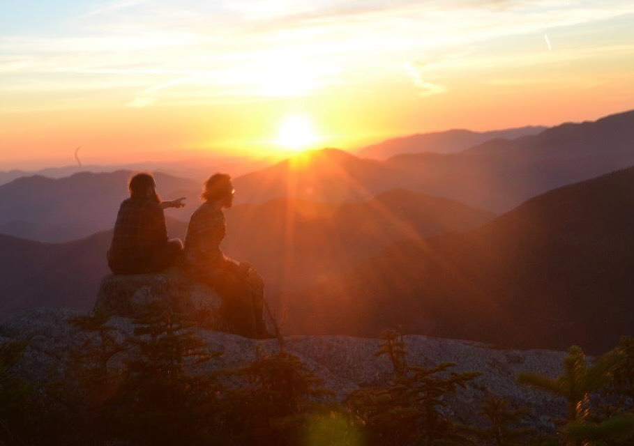 Eric & Arthur - Dix Mt. Adirondacks - October 2011