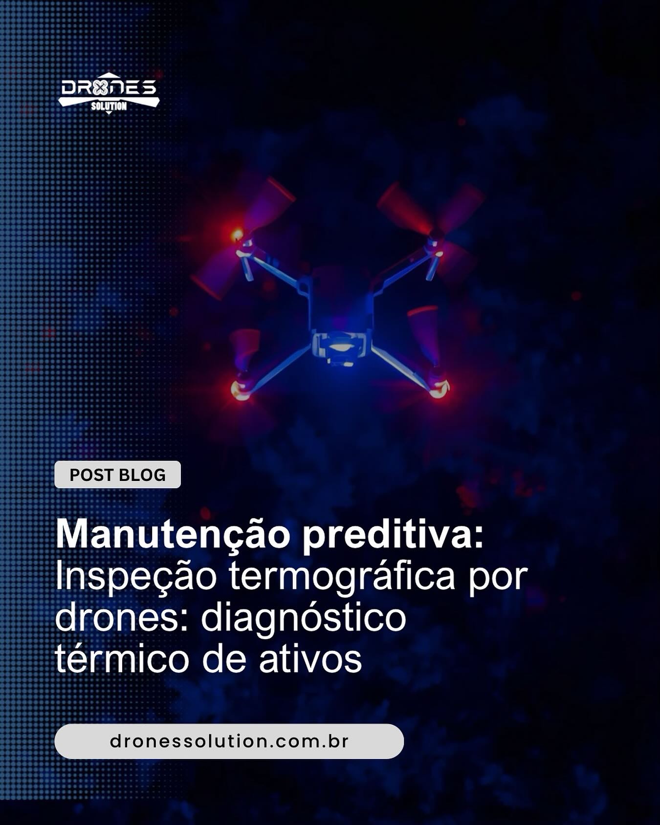Energia escapando invisível dos seus ativos?
No nosso blog tem um artigo completo sobre como drones com câmeras termográficas revelam essas perdas e transformam manutenção em estratégia de economia real.
Confira no link da bio: cases, dados e tudo que você precisa saber sobre manutenção preditiva.
#DronesIndustriais #EficiênciaEnergética #ManutençãoPreditiva #Engenharia