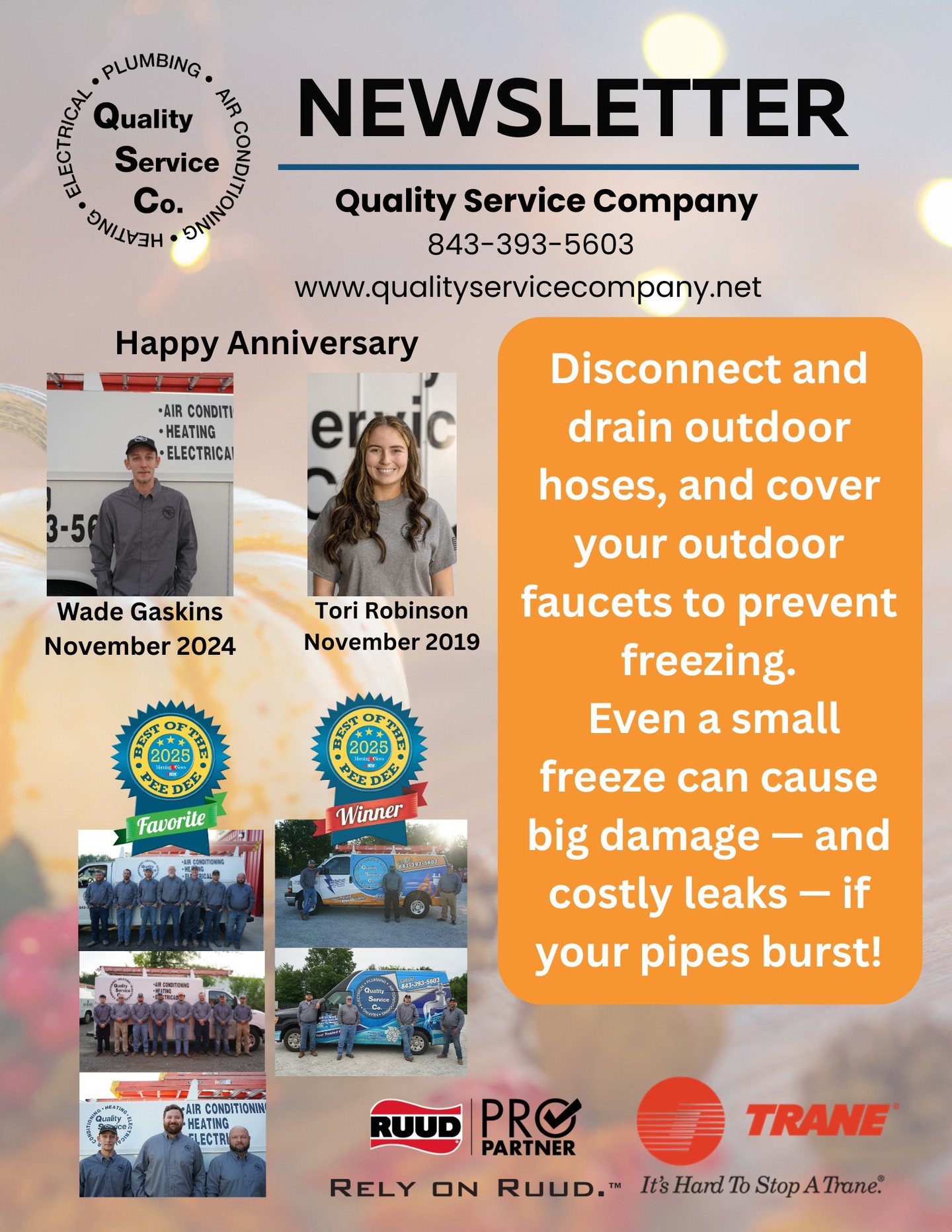 Newsletter November!!