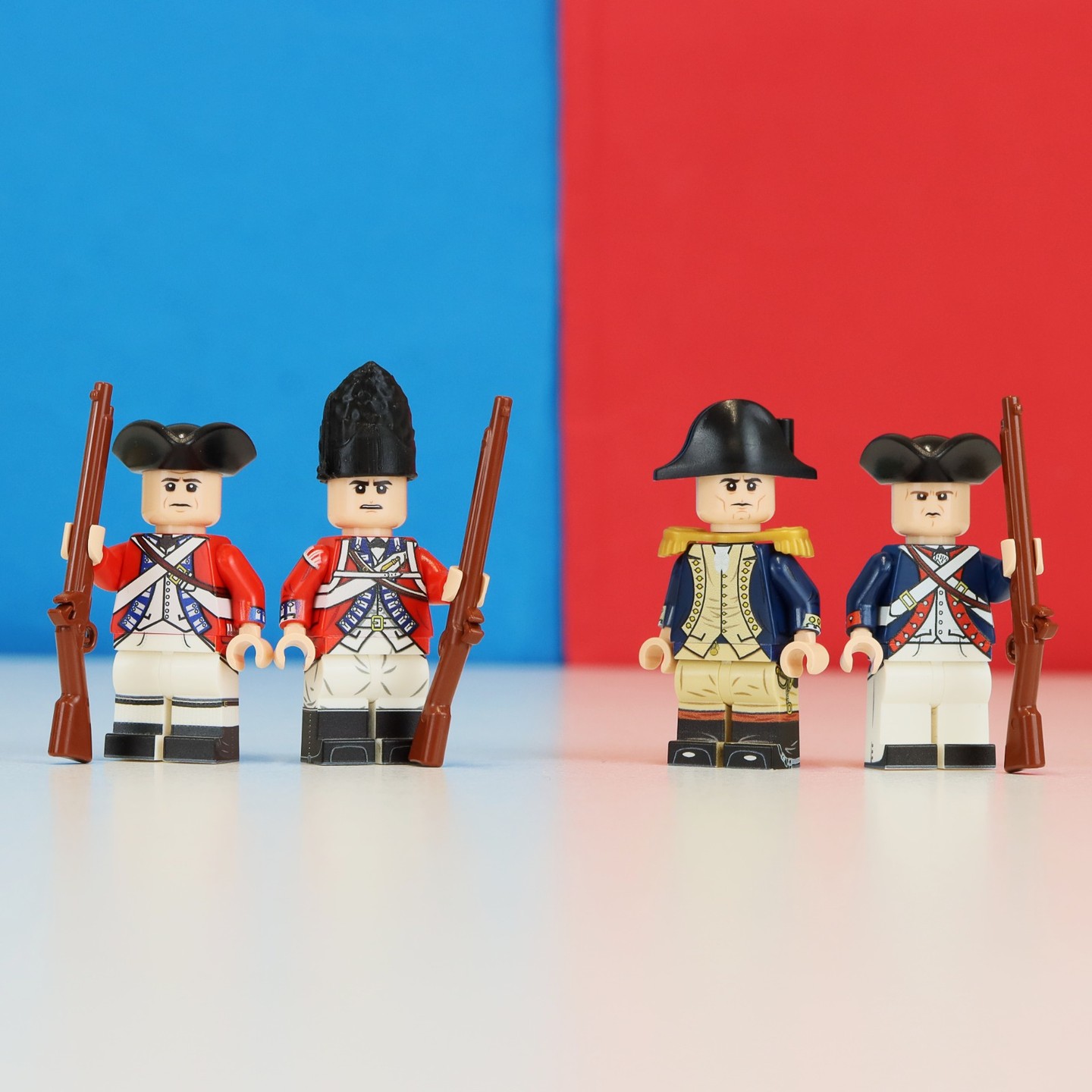 Redcoats or Revolutionaries, which side are you on?
Explore our Revolutionary War range, now available on our website (link in bio)!
Perfect for history buffs and collectors looking to expand their lineup.
-
#unitedbricks #minifigure #lego #minifigures #legolife #legohistory #historical #historicalminiatures #revolutionarywar #revolution #americanhistory #georgewashington #redcoats #bluecoats #british #american