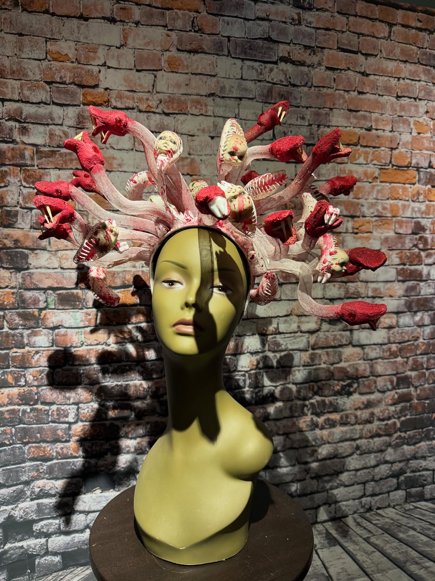 MEDUSA and VENUS FLYTRAP headdress
This will be a limited headdress edition of 1 so if you want this one let me know.
#medusa #medusaheaddress #hybrid #medusavenusflytrap
#venusflytrap #venusflytrapheaddress
#medusaheadpiece #medusacosplay #medusacostume #snake #snakes #snakeheaddress #snakeheadpiece #headdress #wearableart #headpiece #gorgon #medusagorgon #priestess
#greekmythology #Stheno #Euryale #versace #mythology #chicagoartist