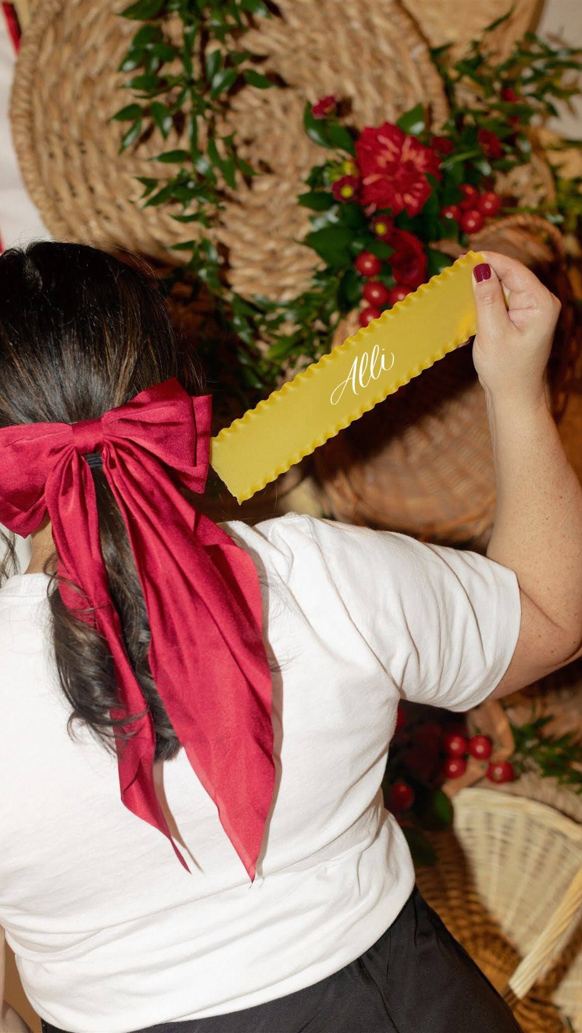 I hope I made my ancestors proud with this one 🍝 🇮🇹
Pasta place cards for a special Italian themed Ladies Night! More from this event to come - thanks for having me @fairesol.events!!
Ladies Events Hosted by @fairesol.events
Planning & event design: @hannahelizabethevents
Creative direction, signage, and day-of paper: @amyelizabethartistry
Venue: @eventsathofferfarm
Personal wood-fired pizzas, charcuterie, & salad: @rendezvous_lancaster
Wine tasting & pairings by @grandviewvineyard
Coffee Cart: @newlifecoffeecart
Ice Cream: @pennysicecream
On-site personalized favors @allicatcalligraphy
Photos: @rebekahviola
Content corner and Pergola install by @lancasterballoonlady
Content creation by @inspiredsocialstudio
Florals: @pams_petals_
Patio Lighting: @bkohrdesign
Videographer: @lightridgestudio
#placecards #lasagna #italiantheme #thatsamore #italianparty #uniqueevents #girlsnight #calligraphy #pasta