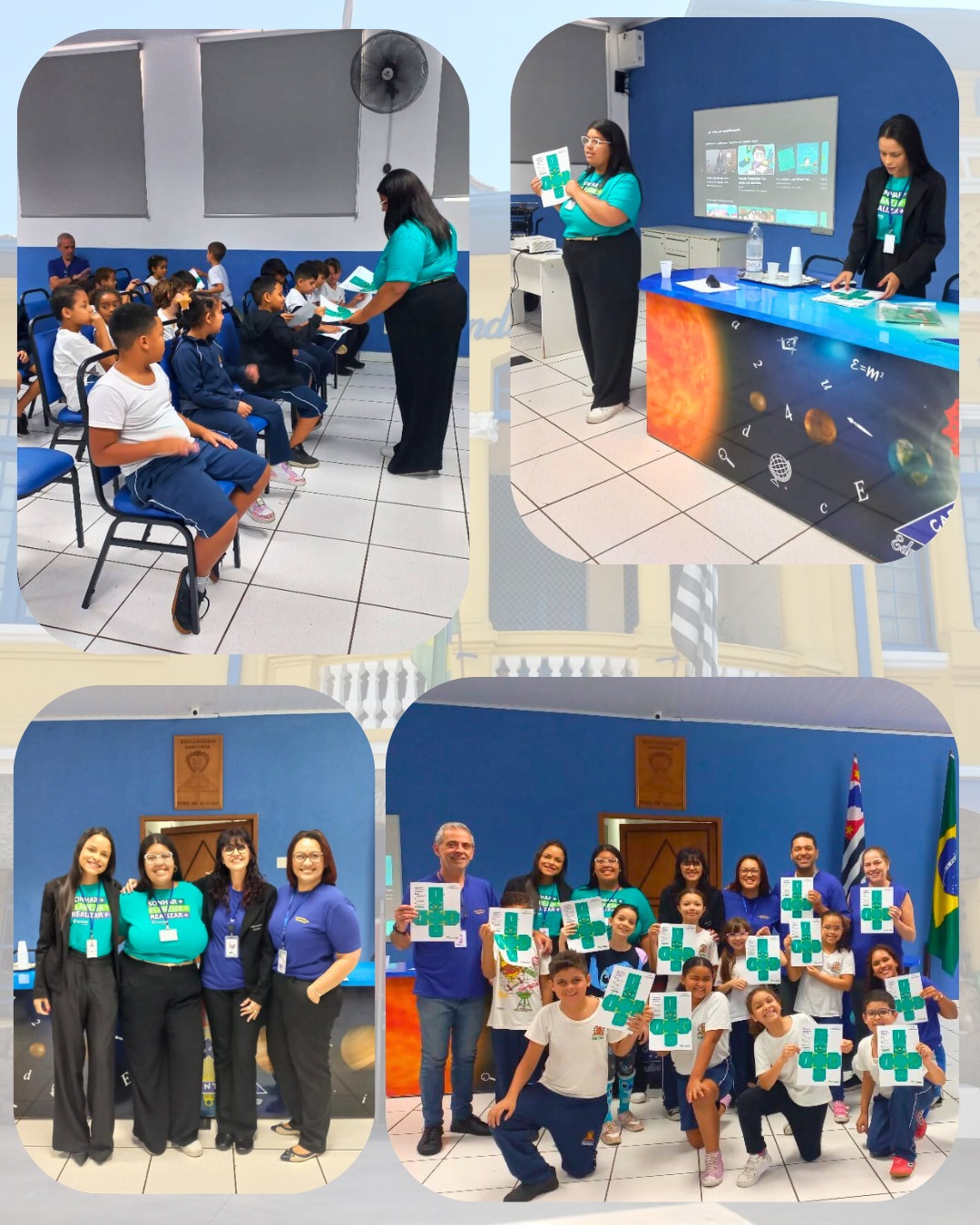 ✨ Educação que transforma! ✨
Ontem, nossas crianças viveram um momento de grande aprendizado com o tema Educação Financeira, um conhecimento essencial para o futuro e para a formação de cidadãos mais conscientes e responsáveis. 💡💰
O Sicoob UniMais Metropolitana proporcionou uma valiosa orientação de educação financeira, com o propósito de gerar impacto positivo na vida e no futuro financeiro dos nossos alunos, mostrando que aprender sobre o uso do dinheiro de forma inteligente também pode ser divertido! 🧮📚
Essa iniciativa veio para agregar valores e construir bases sólidas para a vida das nossas crianças, incentivando hábitos saudáveis e responsáveis desde cedo.
No período da manhã, tivemos a presença do departamento jurídico, representado por Natália, e do setor de marketing, representado por Stefani. Já no período da tarde, recebemos com alegria Elisângela, do setor financeiro, Edvânia, do departamento comercial, e Augusto Pires, gerente da unidade de Praia Grande, que também compartilharam conhecimento, dedicação e entusiasmo com nossos alunos. 💚
Em nome de toda a equipe do Educandário Santista, nosso presidente Sr. Branco agradece imensamente ao Sicoob UniMais Metropolitana por essa parceria inspiradora e por todos os profissionais que tornaram esse dia tão especial.
Nosso agradecimento também à Sra. Sabrina Angélica Tibiriçá, mãe de uma de nossas alunas, por ter feito essa ponte tão importante e possibilitado esse momento de aprendizado e crescimento. 🤝✨
Juntos, seguimos formando um futuro melhor, com oportunidades, aprendizado e amor! 🌟
#educandariosantista #educaçãofinanceira #parceriaquetransforma #sicoobunimaismetropolitana #gratidãosempre #aprendizado #infânciacompropósito