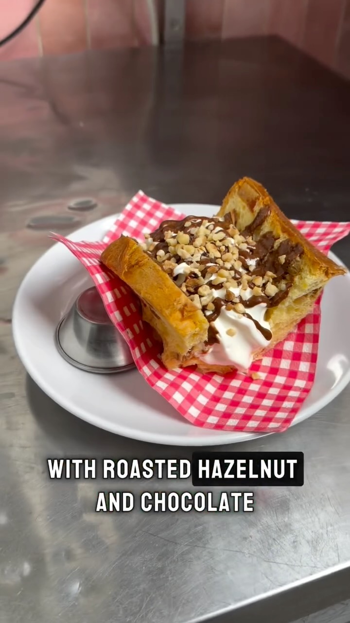 Check out our Panettone buffalo soft serve sandwich ✨🎄