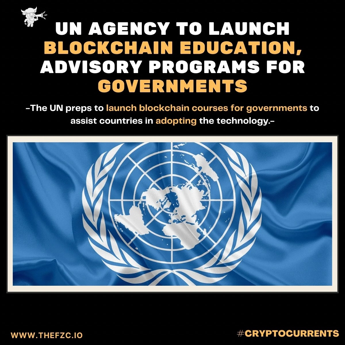 #TheCryptoCurrent | The United Nations have announced that they will be releasing comprehensive curriculum targeted at training world governments on how to adopt and acclimate to on-chain activity and foster economic growth on-chain, safely. To stay update with the latest from the world of web3, follow @thefuzzycowpodcast on all channels and subscribe to our newsletter only at www.thefzc.io