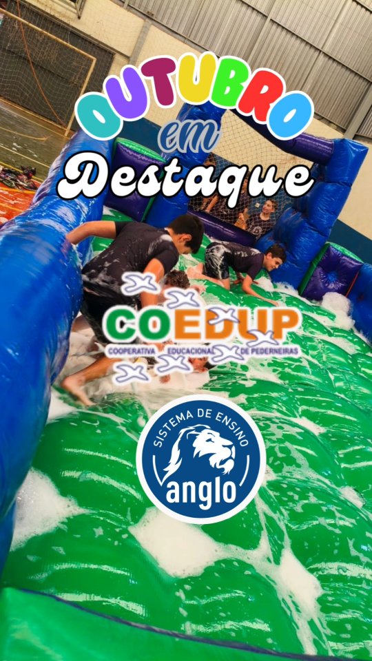 Outubro foi um mês repleto de sorrisos, descobertas e muita diversão!
Assim foi o nosso Outubro em Destaque, com os alunos do Ensino Fundamental I, vivendo dias de pura alegria, amizade e brincadeiras inesquecíveis!
#outubroemdestaque #mesdascrianças #ensinofundamental #alegria #participacao #momentosespeciais #escola #educacao #vivenciaescolar #aprendizado #infanciafeliz #nossodiaadia #brincarparacrescer #memoriasqueencantam