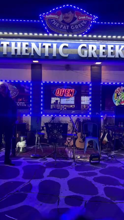 Live at @thefatgreek_yucaipa