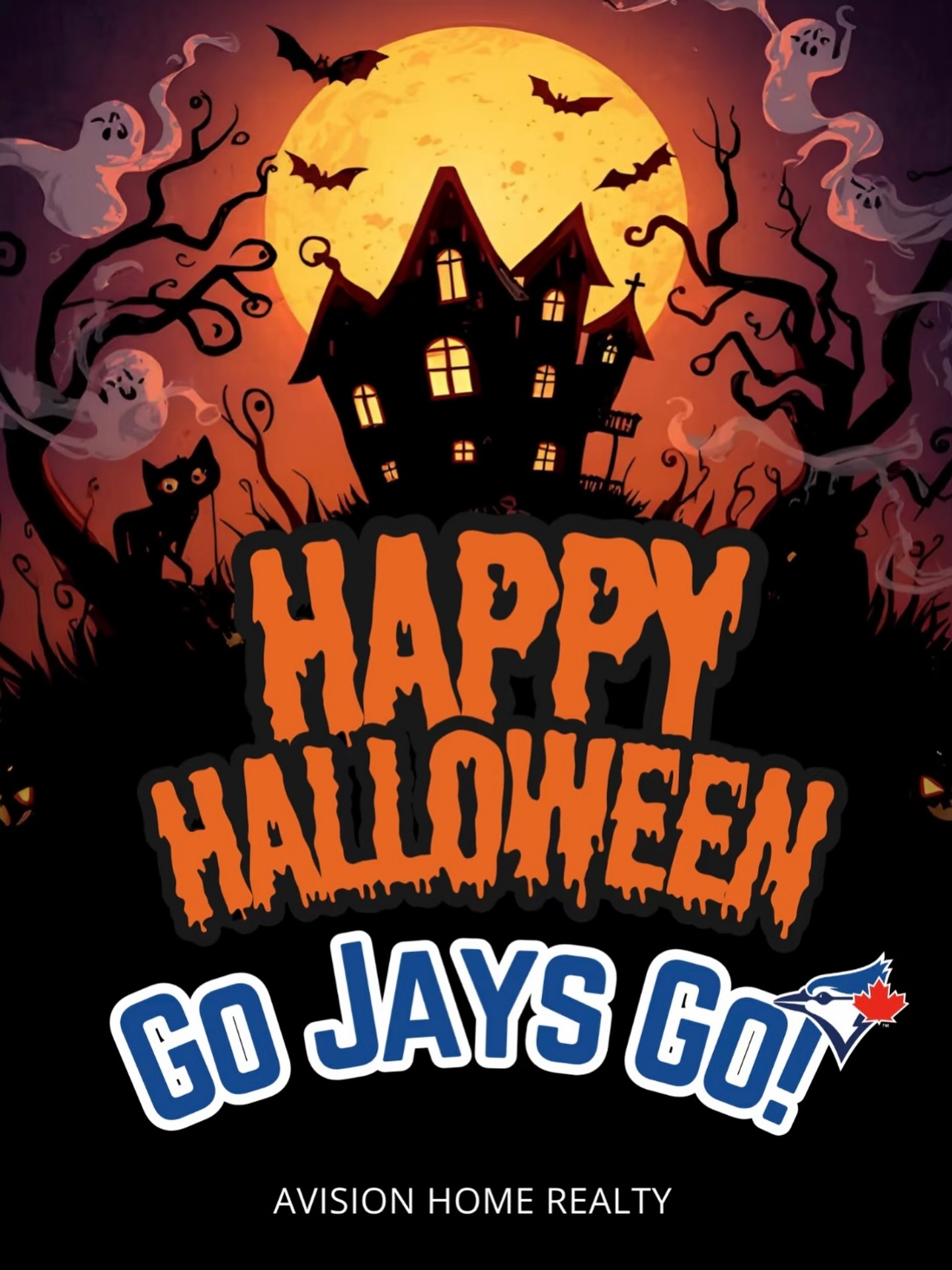 🎃 It’s a special Halloween!
⚾️ Tonight, let’s cheer for the Blue Jays!
📣 Go Jays Go! Go Jays Go! Go Jays Go! 📣
#BlueJays #GoJaysGo #Toronto #TorontoLife #TorontoEvents
#avisionHome