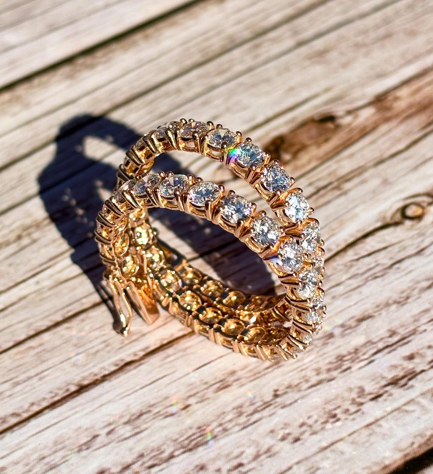 Tennis bracelets a classic and a favorite … and as always made to order