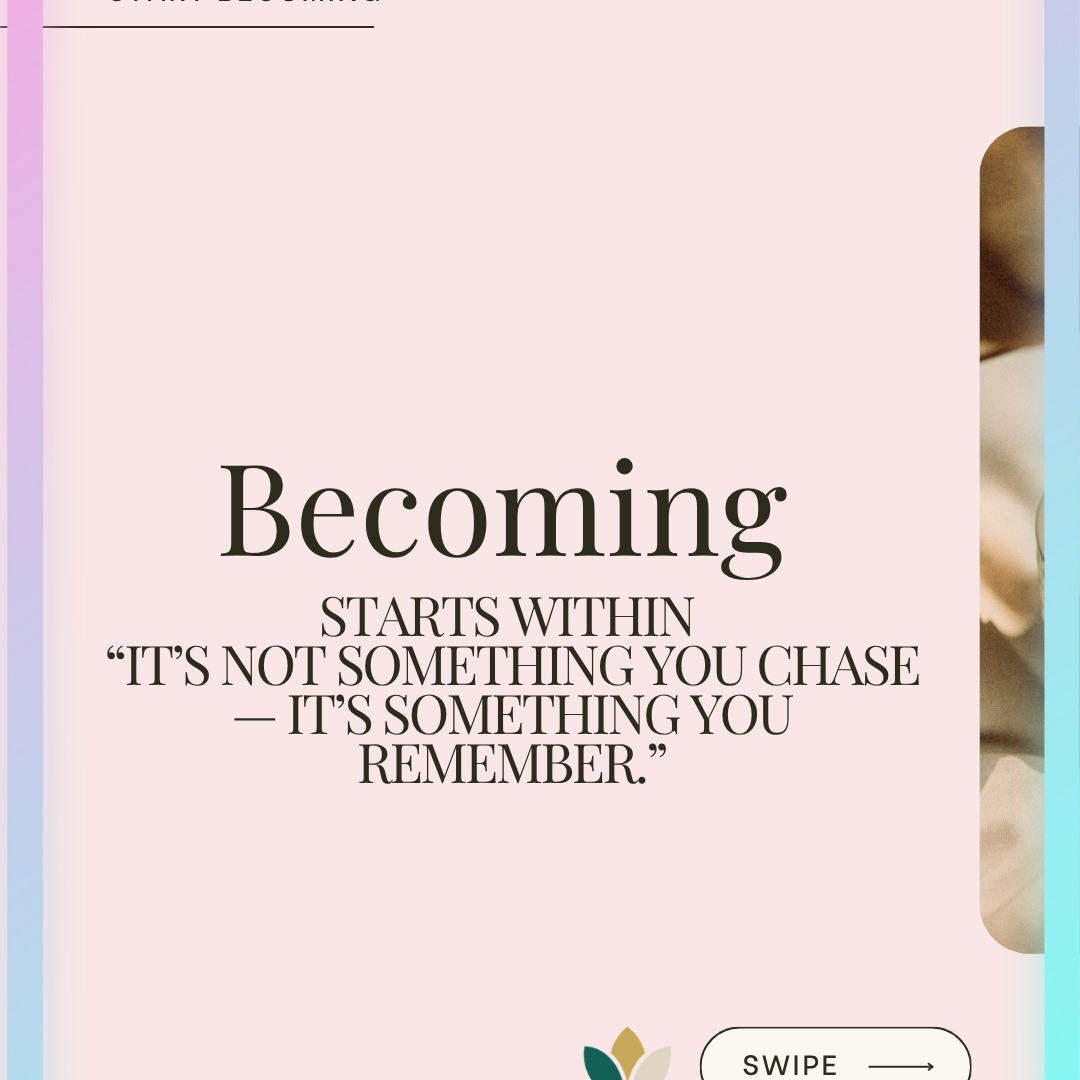 Becoming isn’t about chasing something new — it’s about remembering who you are. 🌸
When you stop seeking validation and start listening to your own truth, you begin to rebuild from the inside out.
That’s where healing begins — and where Becoming Grit & Grace was born.
📖 Becoming Grit & Grace launches November 1 2025.
Join the waitlist for early access + launch updates 💌
👉 Link in bio on Linktr.ee
#BecomingGritAndGrace #EarlynSharpe #BecomingHer #HealingJourney #WomenWhoHeal #GritAndGraceMethod #TransformationJourney #EmotionalHealing #ResilienceAndGrace #PersonalGrowth