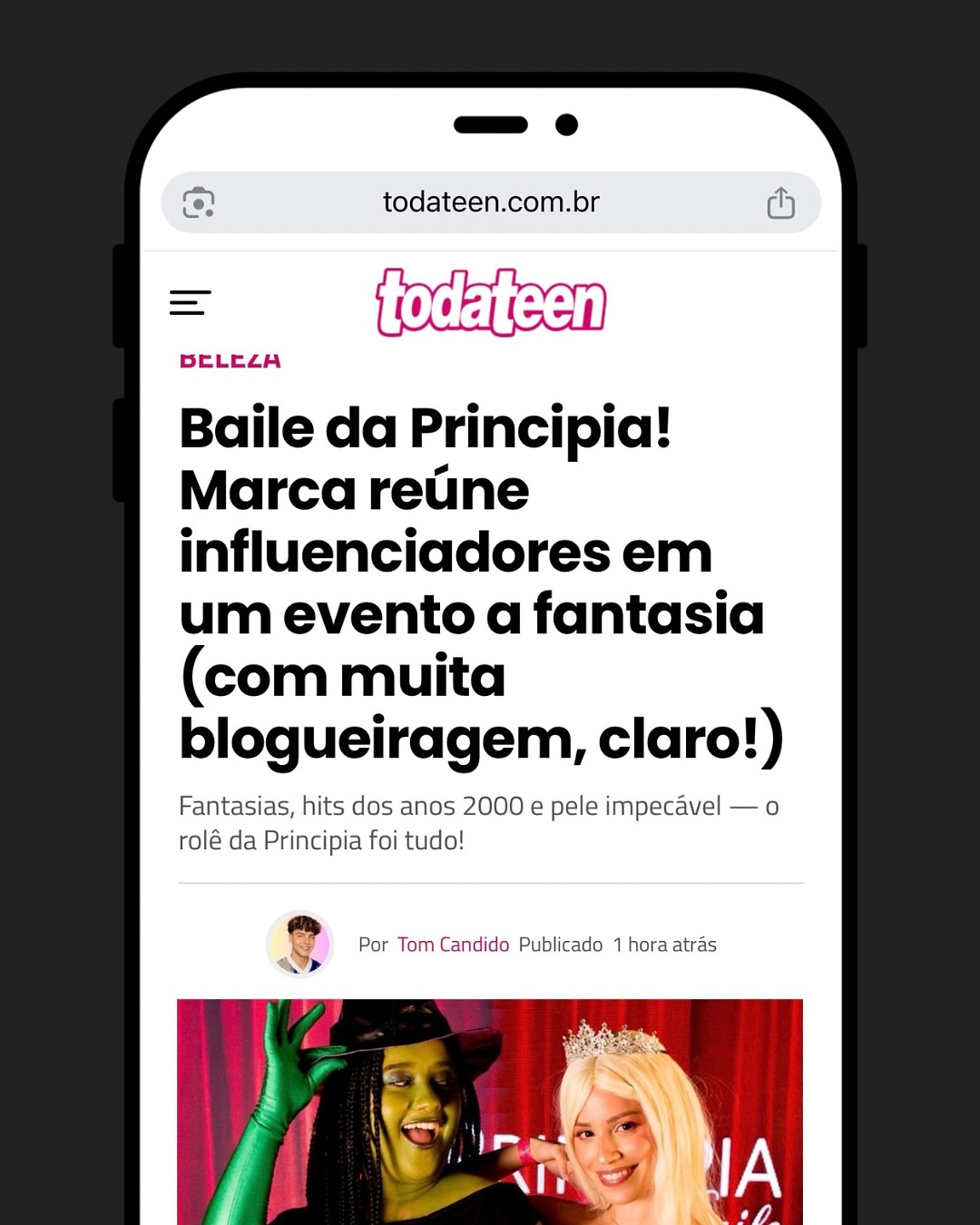 #BaileDaPRINCIPIA na mídia 🖤🤍 Foi SUCESSO d++++ obrigado: @todateen @terrabrasil @garotodecachos
Link das matérias no destaque “BaileDaPRIN” ✨