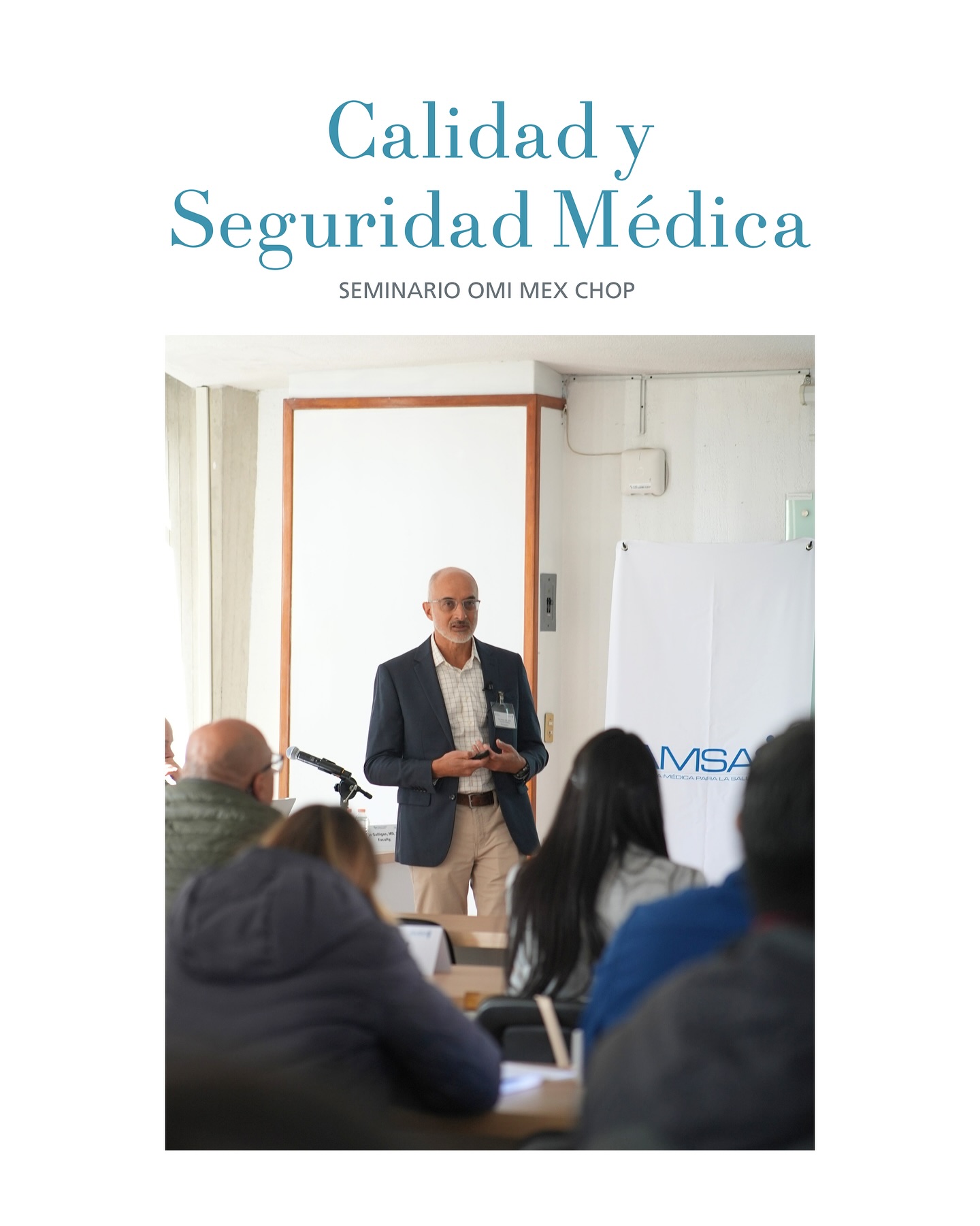 El Seminario OMI-MEX en Calidad y Seguridad Médica reunió a profesionales de toda América Latina en un espacio de reflexión, análisis y aprendizaje enfocado en mejorar la atención y seguridad del paciente.
Dirigido por el Dr. Ron Keren, director médico y vicepresidente ejecutivo del Children’s Hospital of Philadelphia (CHOP), el programa combinó conferencias, talleres interactivos y ejercicios prácticos enfocados en herramientas para impulsar la seguridad del paciente y la calidad en la atención médica.
Los participantes exploraron temas clave como systems thinking, seguridad psicológica, mejora continua, análisis de causas raíz, gestión del cambio y economía conductual, consolidando un enfoque integral para liderar transformaciones sostenibles en sus instituciones.
#AMSA #OMIMEX @openmedicalinstitute @childrensphila
