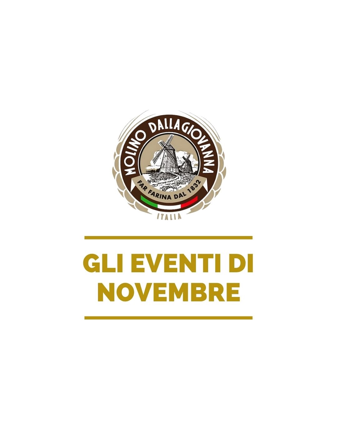 We are ready!
What about you?
See you soon 🔜
MOLINO DALLAGIOVANNA
GRANO LAVATO
FARINE SUPERIORI
#dallagiovanna #molino #molinodallagiovanna #molini #moliniitaliani #madeinitaly #farinasuperiori #farinedagranolavato #granolavato #acqua #flour #italianflour #farinadallagiovanna