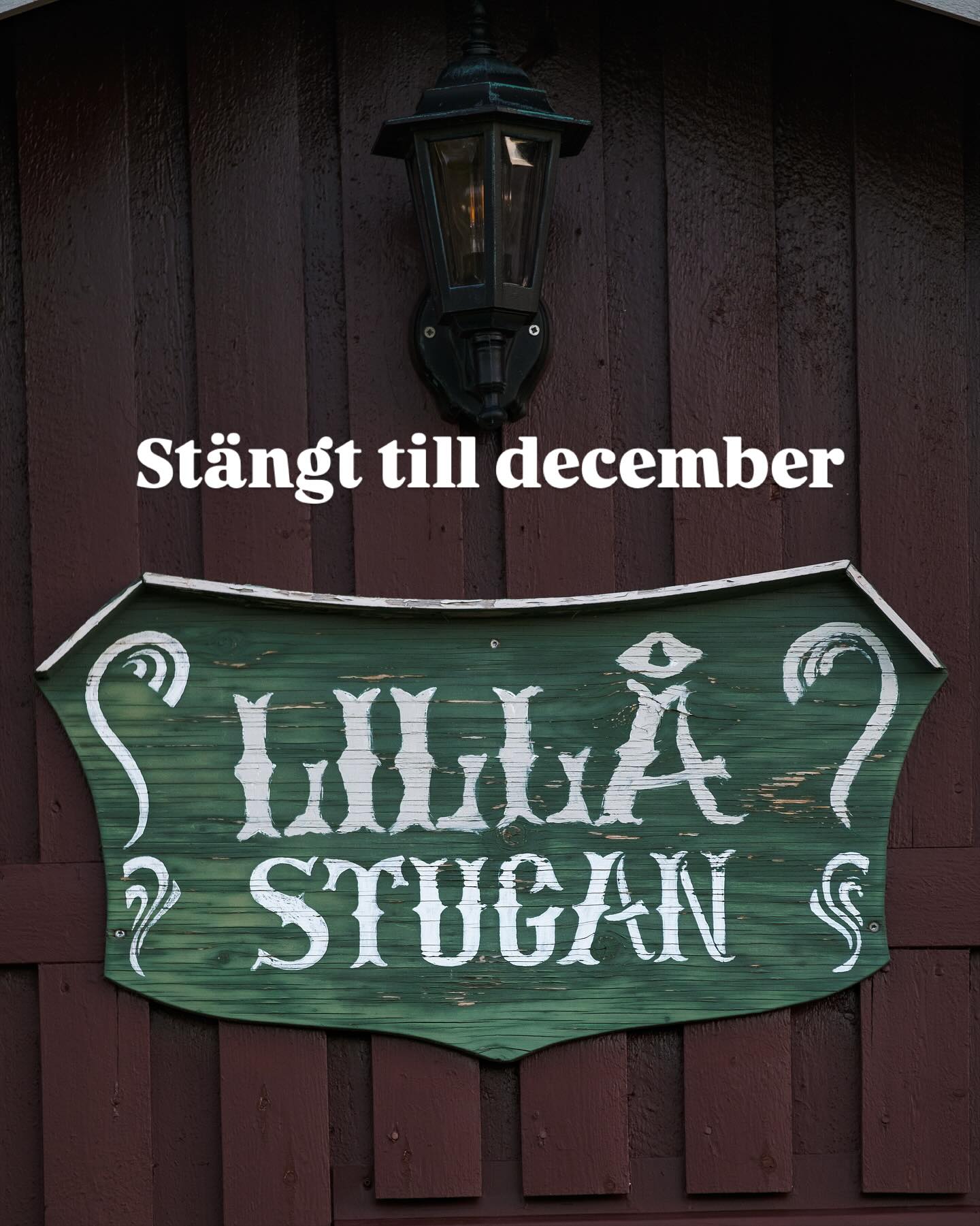 TACK alla gäster som besökt oss i sommar och under hösten 🙏🙏🙏
Nu håller vi stängt några veckor och låter snön lägga sig över över Ullådalen och öppnar upp igen i december ❄️
Stort tack för era besök, hoppas vi ses i vinter.
😊