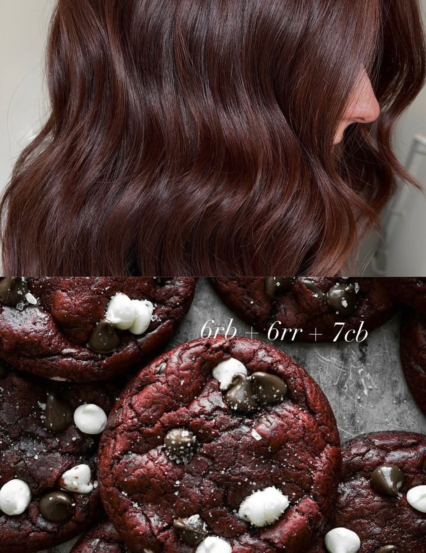 You can’t settle for less 🍪 🍷
Color Formula:
#redhead #redhair #cherry #cherrycookie #cherrycola #k18 #olaplex #shadeseq #lorealprofessional #lorealcolor #lorealhair #ames #iowa #amesiowa #iowastate #iowastateuniversity #isu #iowahair #iowahairstylist #iowahairsalon #iowahairextensions #iowahaircolorist
