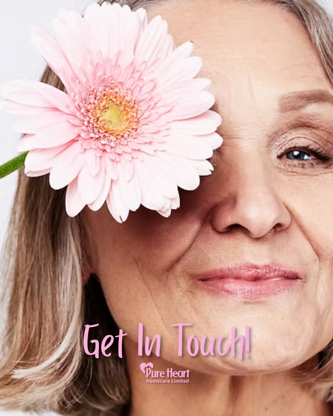 Get in touch with Pure Heart today!
Is there anything you want to know? Or do you want our help?
Don't hesitate to call!
01945 773861
admin@purehearthomecare.co.uk
#PureHeartHomeCare #GetInTouch