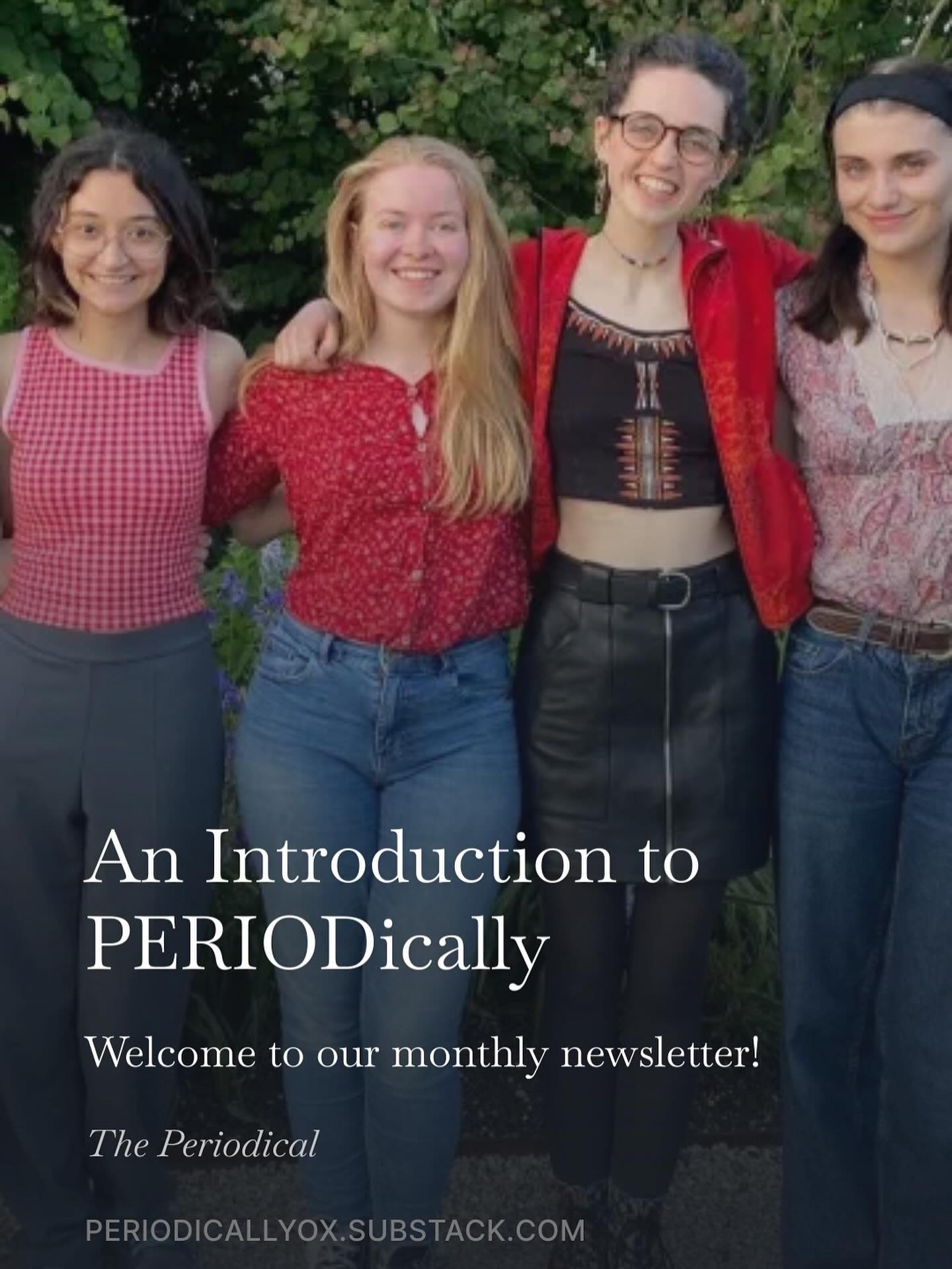 The first edition of The Periodical is out now !🩸
If you haven’t already, click the link in our bio to sign up to our monthly newsletter.
#PERIODically #ThePeriodical #womeninstem #podcast #menstruation #menstrualhealth #substack