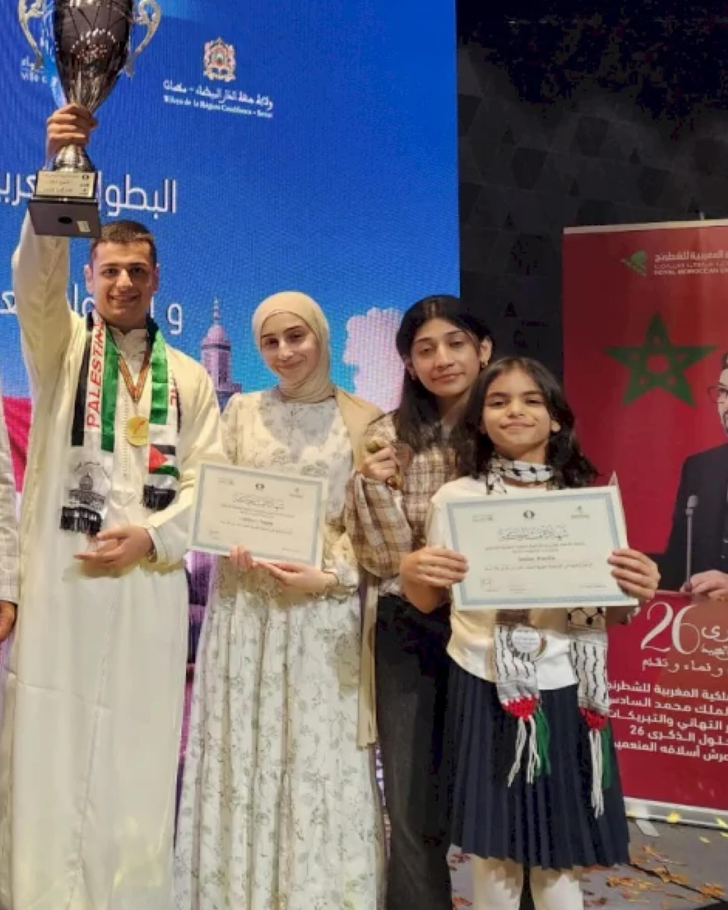 Champions are born and raised OTB in Nablus 🇵🇸 #nabluschess #palestinechess #palestinechessassociation #irlotb #otb #streetchess #overtheboard #savvychess #chessclub #chess #irlchess #chesscommunity #chesslife #chesslove