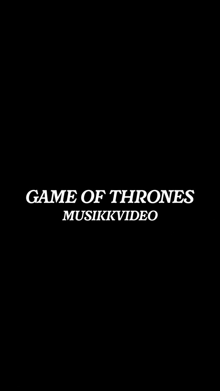 I MORGEN! slipper vi musikkvideoen til «Game Of Thrones» 🤘🏼 premier kl 10.00 på YouTube 📺
•
•
•
#pilgrim #simonmoholt #cultkaos #musikkvideo #premiere