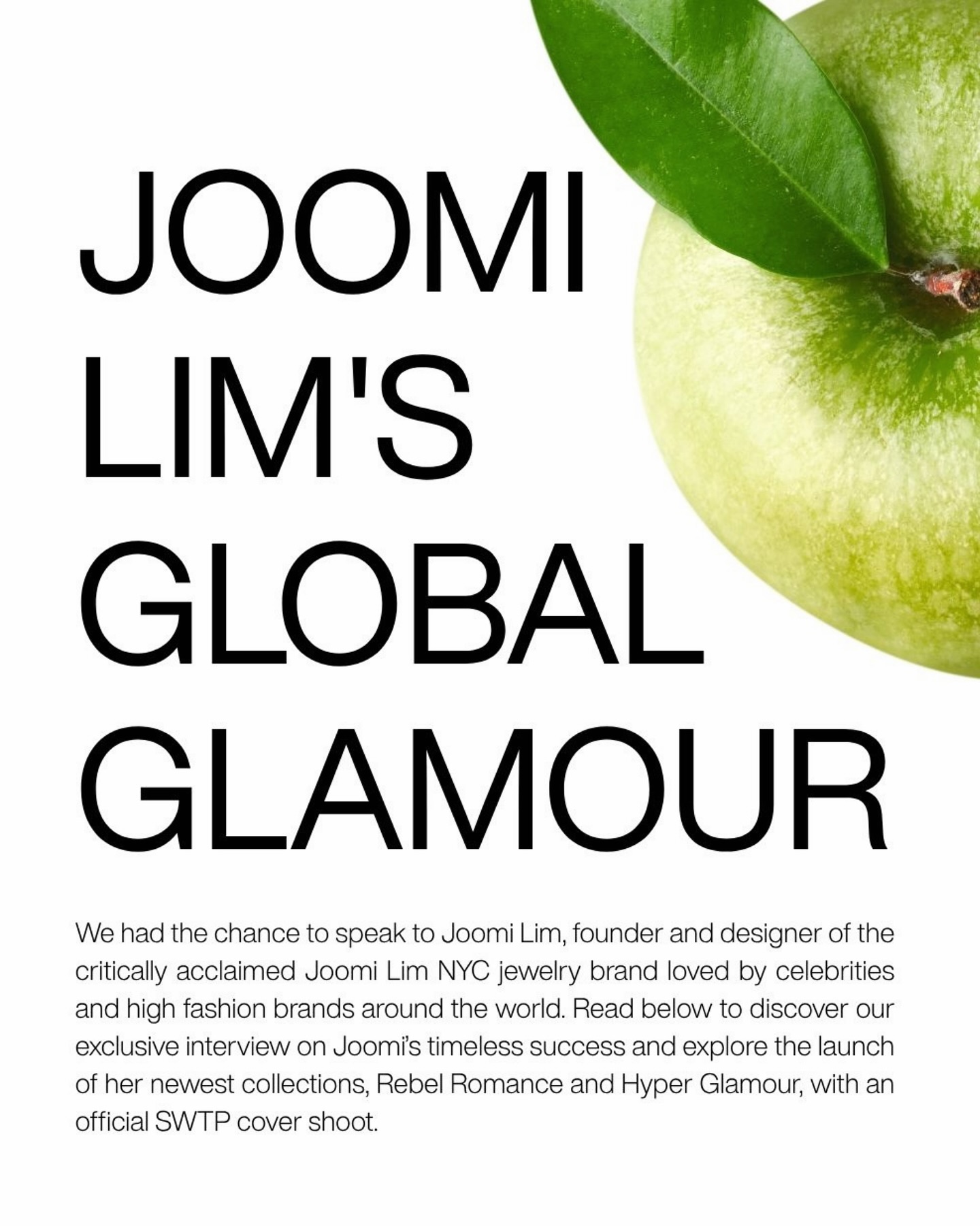 Welcome to our latest editorial feature, Joomi Lim’s Global Glamour. We are honored to have this exclusive interview with the legendary designer behind the jewelry of Joomi Lim @joomilim and the iconic Joomi Joolz y2k graphic tees and tanks. From Britney Spears to Beyoncé, Joomi’s designs are continuously favored by many celebrity clients and high fashion magazines.
In this editorial, we explored the contrast between the city and countryside while highlighting featured pieces from Joomi’s Rebel Romance and Hyper Glamour collections. Dive into our interview by lead contributor Zoe Schoenfeldt @breatheableart to learn more about Joomi’s design journey and creative process. Thank you to the amazing Joomi Lim team for their collaboration and trust on this feature. Stay authentically you Joomi girls!
Sincerely,
SWTP Founder - Rebecca Doyle @beccaroo24
Thank you to our amazing team of collaborators who helped bring this editorial to life.
WV Photography + Design / Post Production
Rebecca Doyle @beccaroo24
Interview + NYC Photography
Zoe Schoenfedlt @breatheableart
Production Assistants/ Set Assist
Ella Hutnick @ellahutnick + Morgan Foell @moody_morgo
Models
Alexis Eli @alexis__eli + Nicole Madaffari @maehwa16
Locations
Berkley Springs, WV + New York City, NY