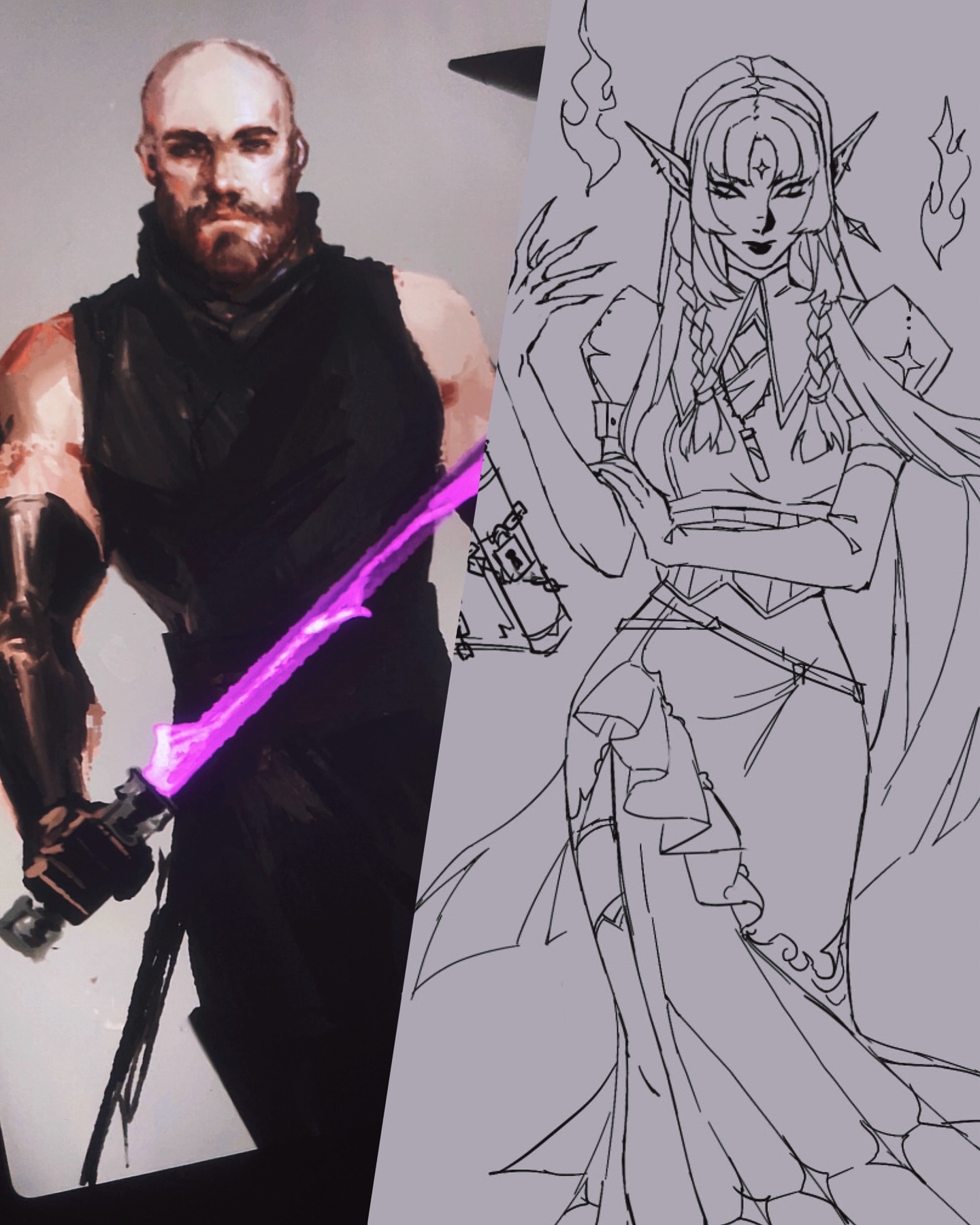 Sleepy nighttime airplane doodles ✈️
☾ ✗ ☾
Sleep has been hard and inconsistent and so has the timing of my drawing urges
It wants to color and line art but not on the same canvas lol
✦ ♡ ✦ ♡ ✦
#digitalartist #drawingprocess #speedpaint #digitalsketch #procreate