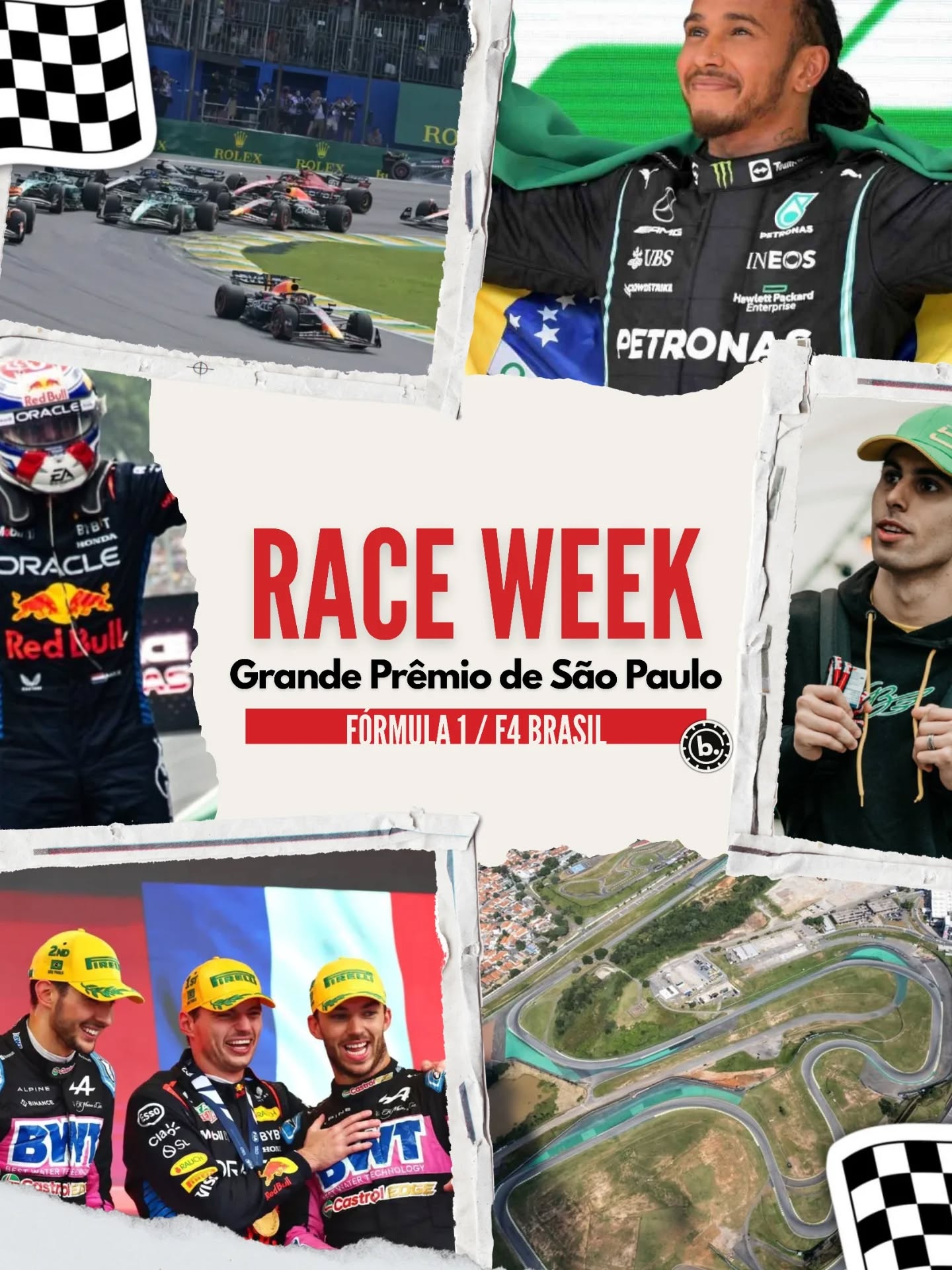 Vai começar! Entre os dias 7 e 9 de novembro, acontece o Grande Prêmio de São Paulo, com disputas da Fórmula 1 e da Fórmula 4 Brasil🏁
Quem será que leva a melhor?🇧🇷
#f1 #formula1 #corrida #f4brasil #gpdesaopaulo
#explorar