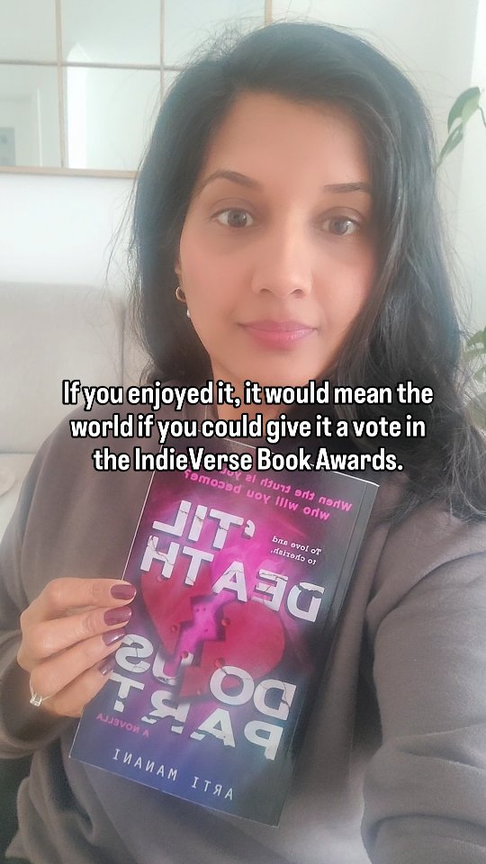 Have you read this book? If you enjoyed it, please give it a vote in the @indieverseawards
Like reviews, nominations and awards play a huge part in helping indie authors reach new readers, and your support genuinely makes a huge difference.
My novella has been nominated in three categories, and I’m beyond grateful.
If you’ve enjoyed the story, I’d love it if you could help by casting your vote.
Thank you, truly, for every read, message, review and bit of support so far. You’re helping this little novella go much further than I ever expected. 🖤🙏