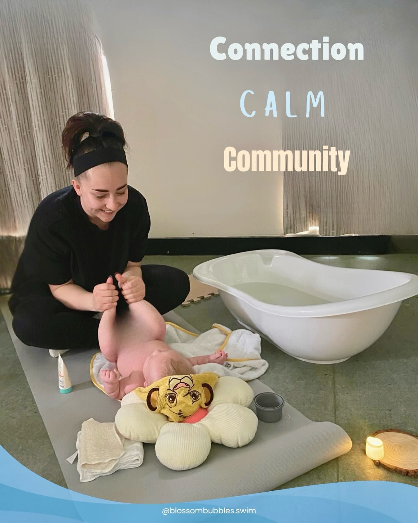 Our Bath Babies program is structured with the Three C’s - Connection, Calm & Community 🛁
These principles create a positive and supportive water environment for both parents and babies, focusing on well-being and sensory exploration rather than traditional swimming pressures.
🌸 Connection: Helping to strengthen the deep bond between parent and child, through touch and shared water experiences.
🫧 Calm: Focusing on creating a relaxing environment, using techniques such as water flow movements, mindfulness, and breath work to ensure a peaceful experience for both you & your baby.
💛 Community: Aiming to build a supportive network among parents through shared circles & a safe space.
——
☎️ 07475 623830
💻 www.blossombubbles.co.uk
📧 sophie@blossombubbles.co.uk