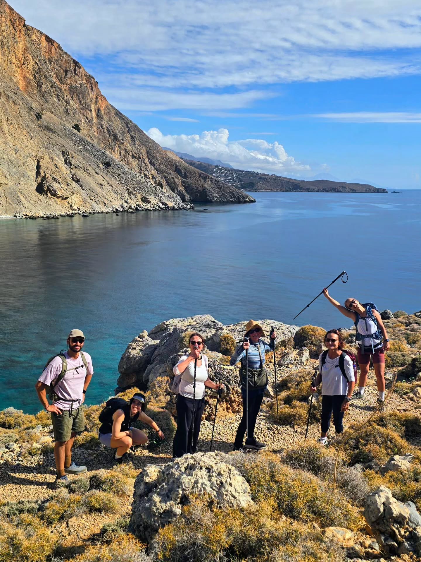 A beautiful week in beautiful Crete 🌿❤️
We hiked amazing trails, exploring the wild and diverse landscapes of this island. 🐐
We stayed in a wonderful villa with incredible views of the sea and the White Mountains 🌄
We yoga-ed with a serious view. 🧘♂️
We tasted a lot of local delicacies both at home and in tavernas.
We swam in the crisp clear waters, explored archaeological sites, and some of the best known spots on Crete. All without the crowds! 🌊🌴
We laughed so much and shared so many magical moments. Thank you everyone for making our last retreat of the year so special. ❤️🌿
.
.
.
.
.
.
.
.
.
.
.
.
.
.
.
.
#nefelinineretreats #hikingandyogaadventures #hikingcrete #preveli #eleftherna
#creteadventures #creteisland #Sfakia #cretenature #naturegreece #travelcrete #cretelife #creteretreats #mediterraneanvibes #wellnessretreat #yogaonthego #hikingadventures #tavernafood #archaeologylover #crystalwaters #crowdfreecreta #cretesecrets
