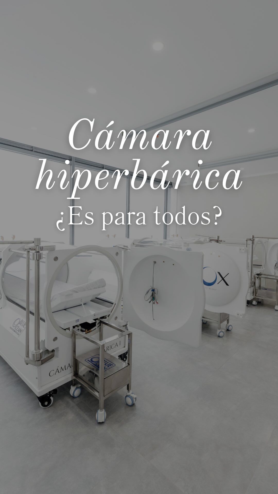 ¿Sabías que no todas las personas pueden ingresar a la cámara hiperbárica?
La Dra. Angélica te explica por qué en Club SER siempre realizamos una cita de valoración antes de cada tratamiento, para garantizar tu seguridad y que obtengas los mejores resultados.
Descubre los múltiples beneficios de la oxigenación hiperbárica y elige cómo vivir la experiencia:
• Sesiones individuales
• O paquetes personalizados según tus necesidades
Agenda tu cita de valoración y comienza tu proceso de bienestar con nosotros.
#ClubSer #CámaraHiperbárica #SaludYBienestar #OxigenaciónCelular #BienestarIntegral