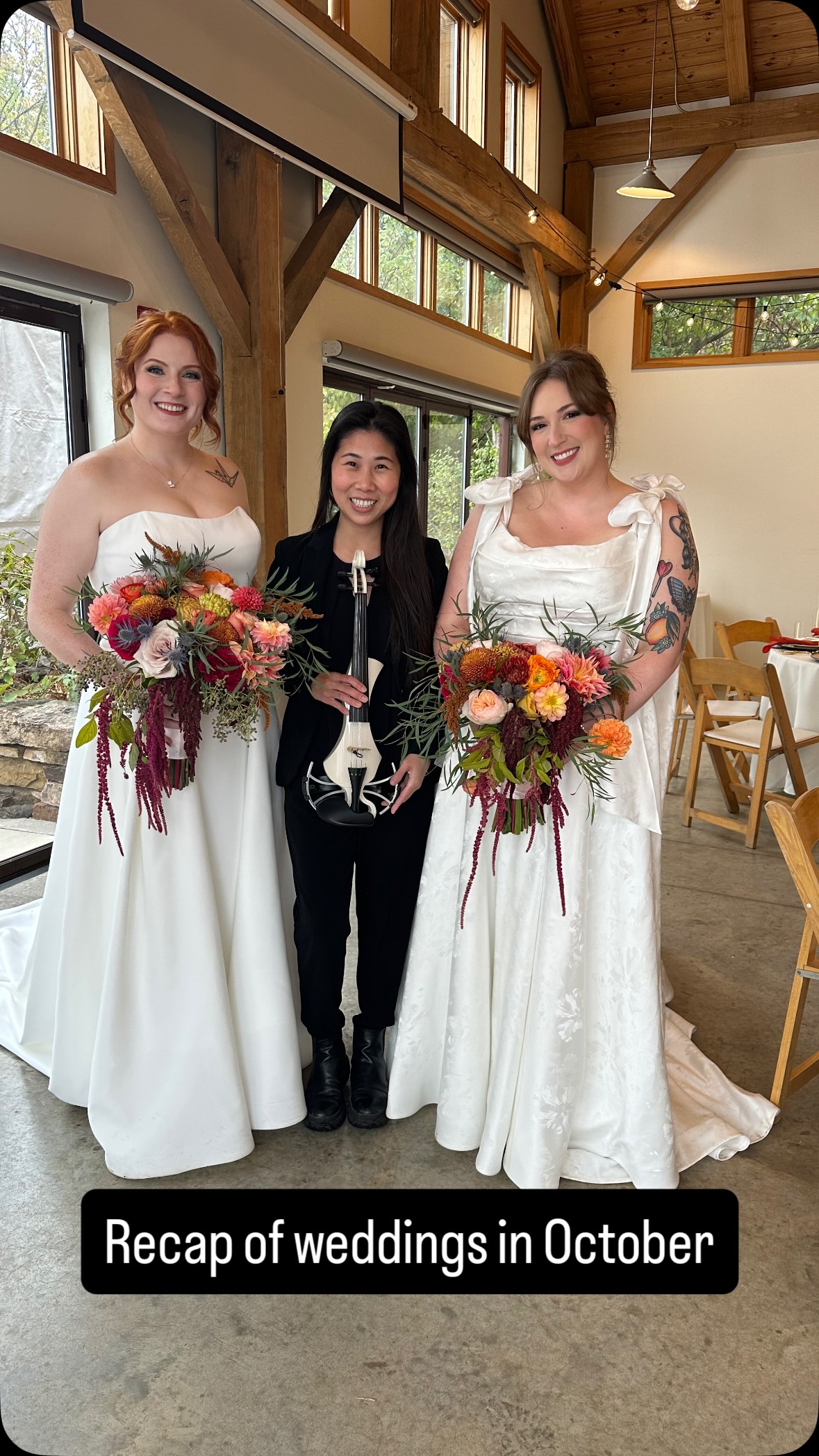 10 weddings last month which I am thrilled to be part of everyone’s big day
Thank you all for having me🥰
Loving to see different venues❤️
Thanks to everyone who recommended me (we are wedding family)
Approach to Christmas season, working on 4 XMAS program😎
#northwestarkansas #pianist #eurekasprings #violinist #musician #avivatu #localmusician #weddings